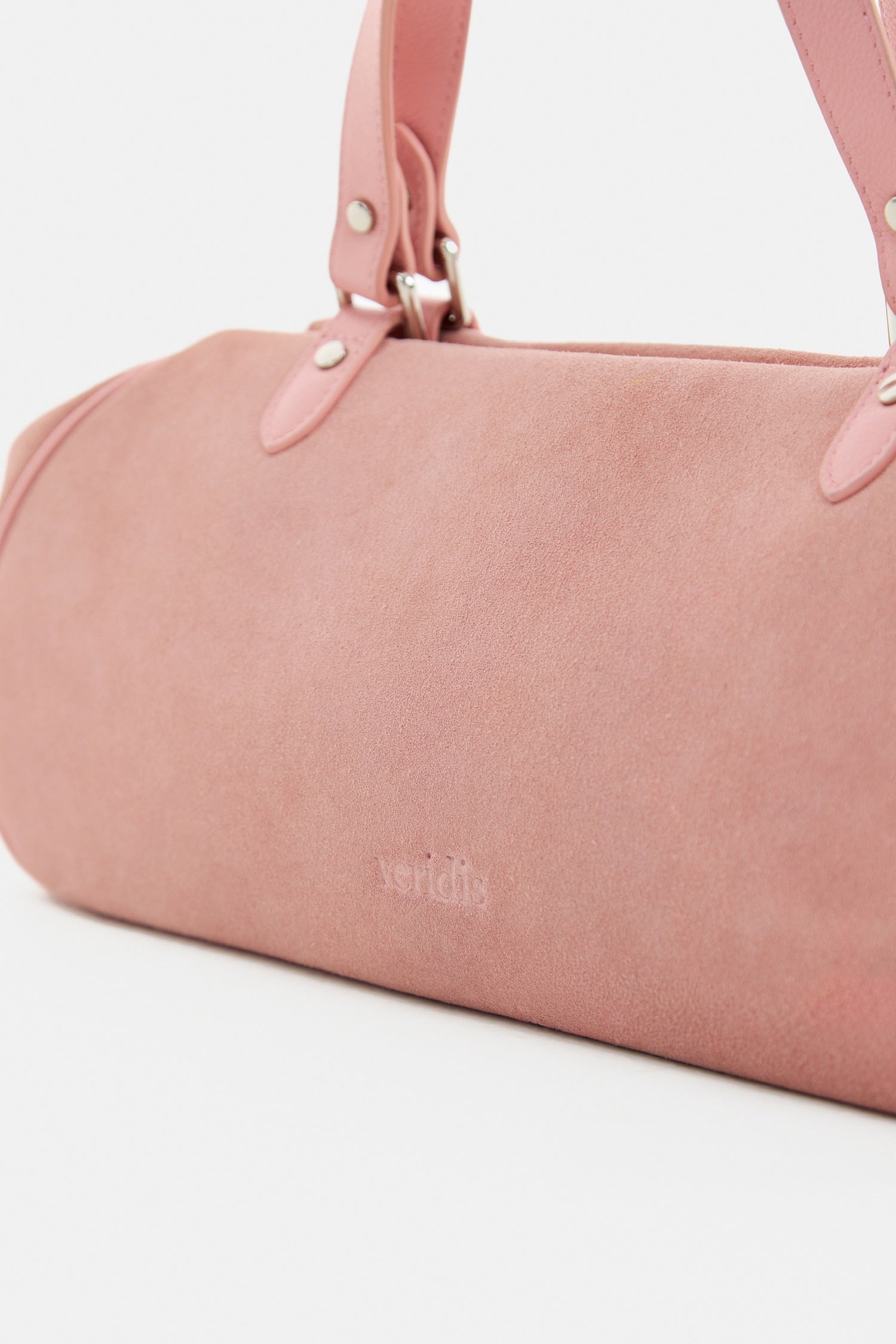 Suede pink Berlinesa bag