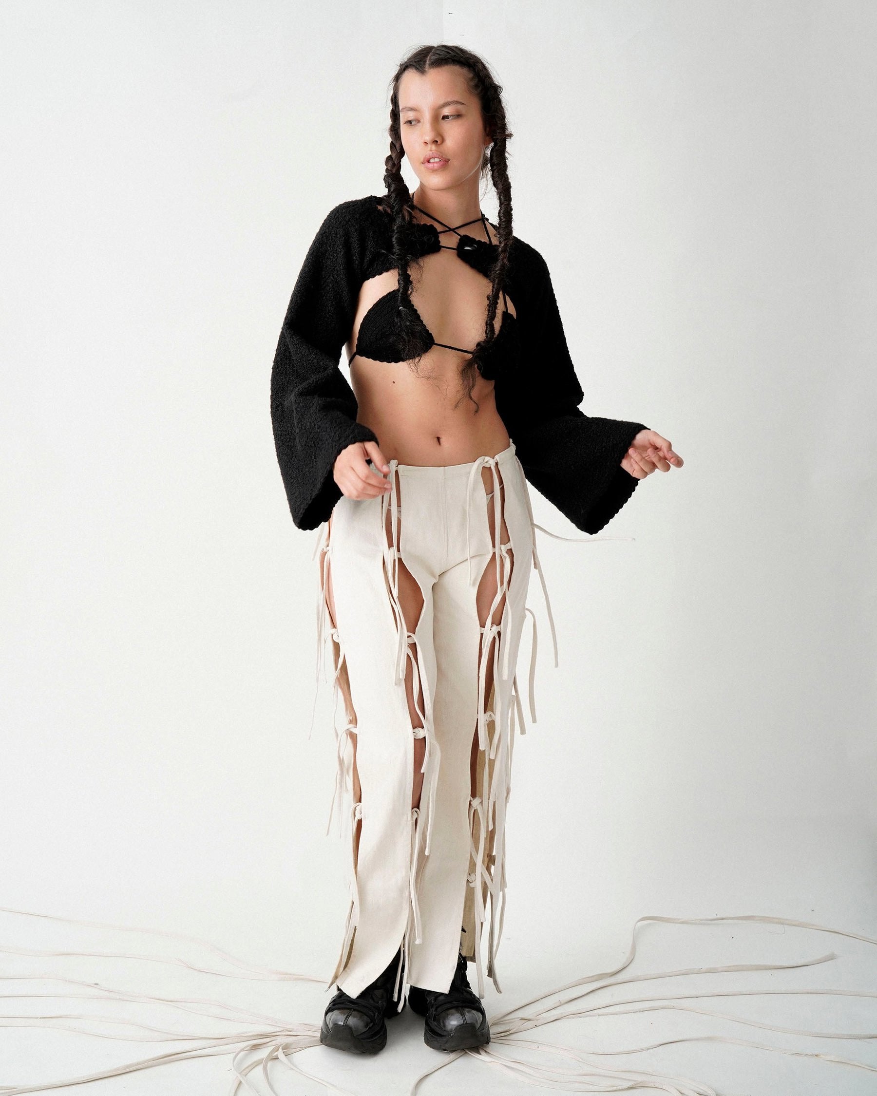 straps, knots and secrets pants