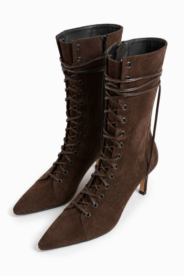 Mercercitas Leather boots