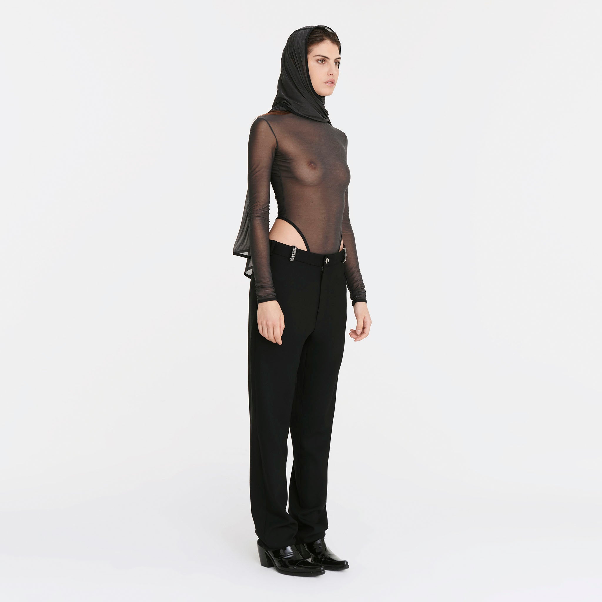 Uni Trousers in Black