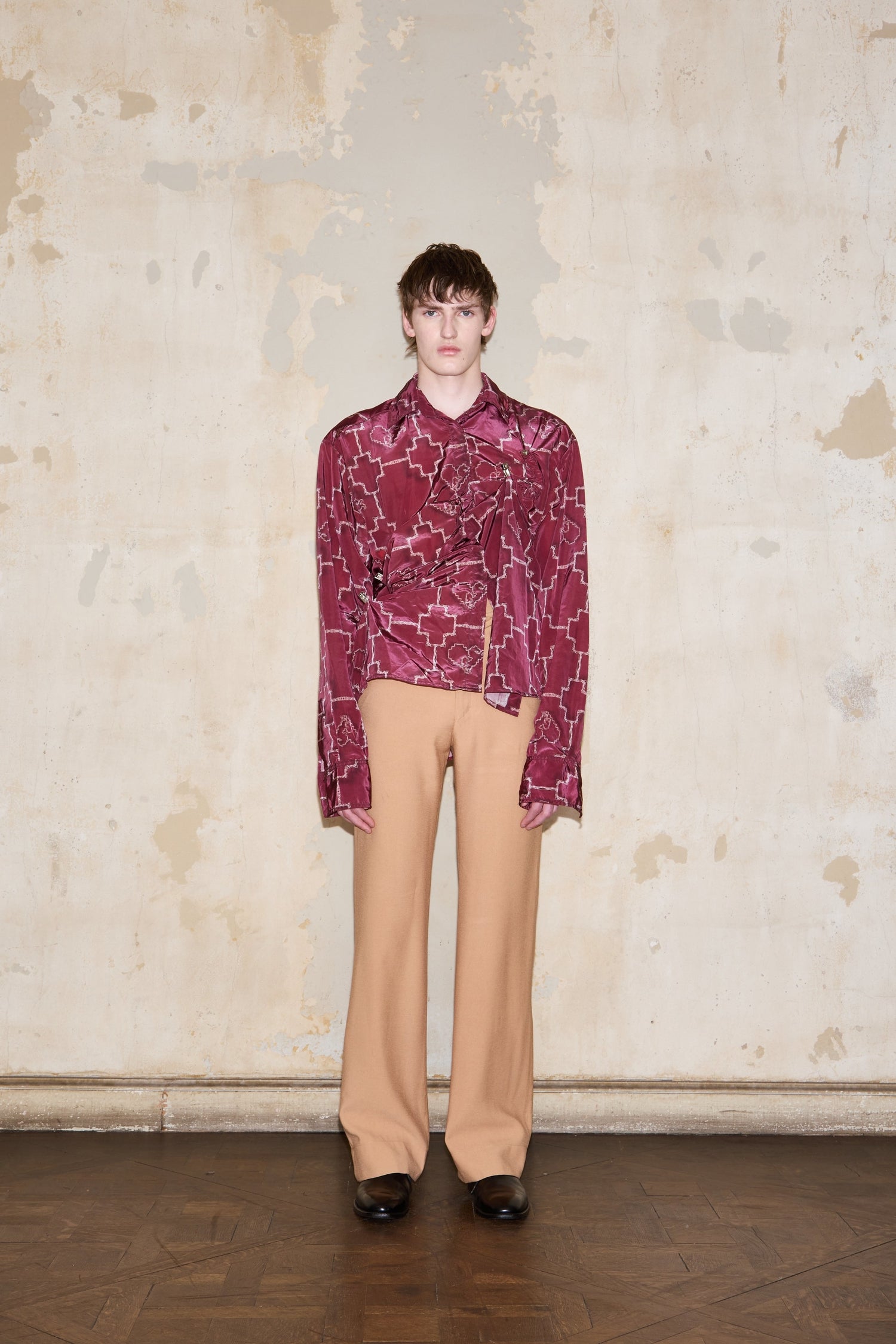 SARAVIA SHIRT PRINT RED