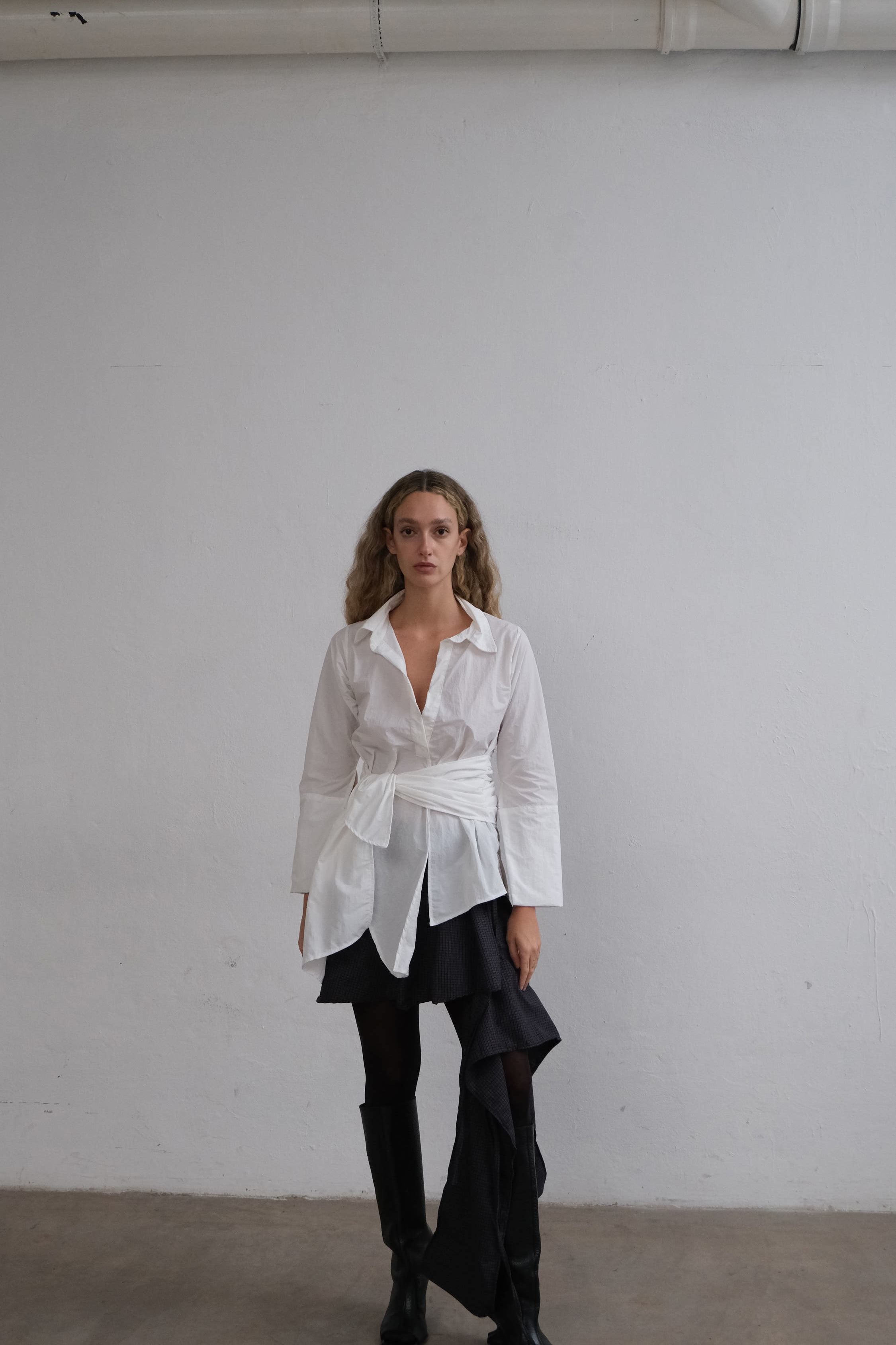 Kimono Shirt- White