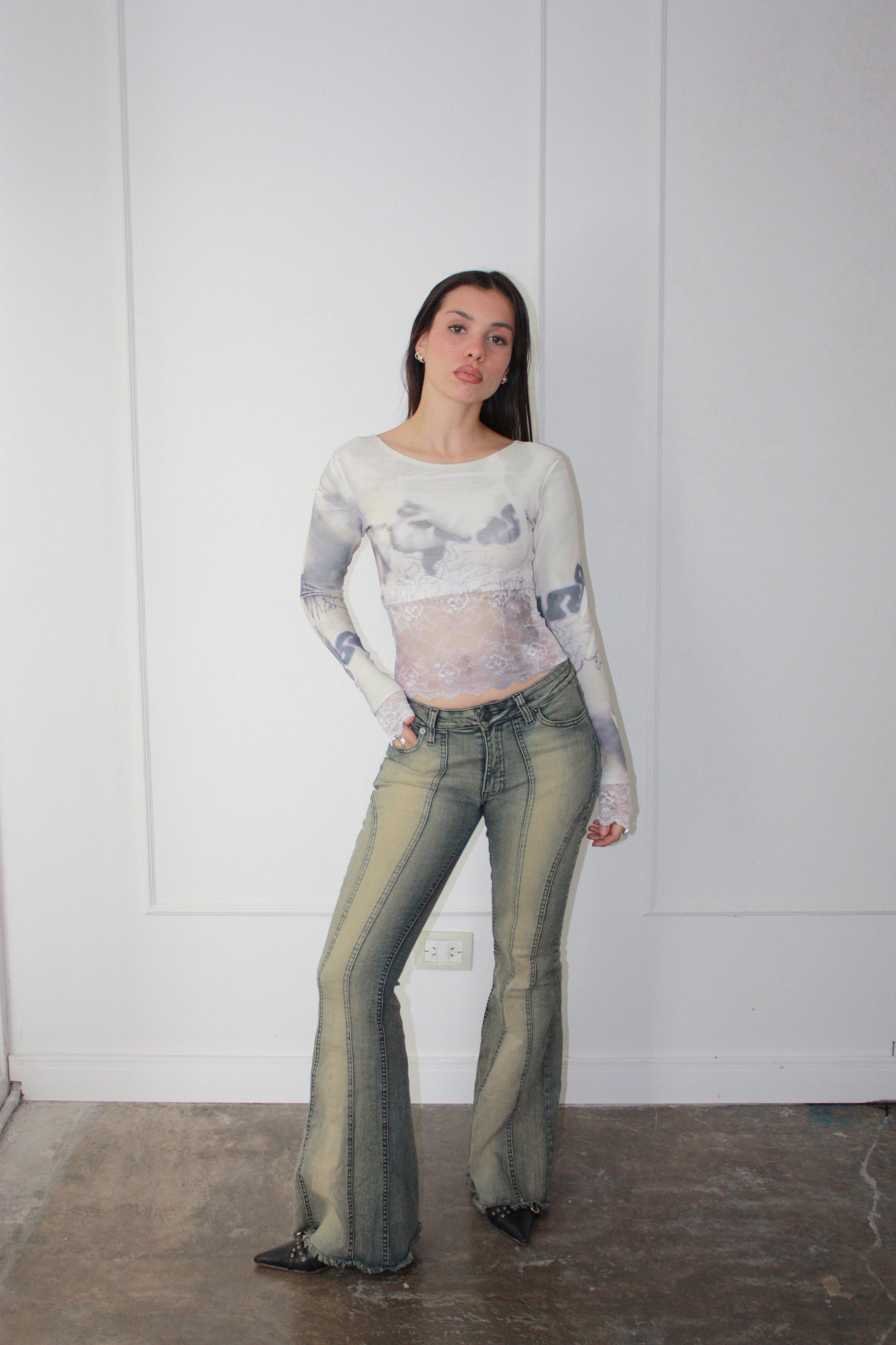 Matilda Print Top - Arete & Nuda collab