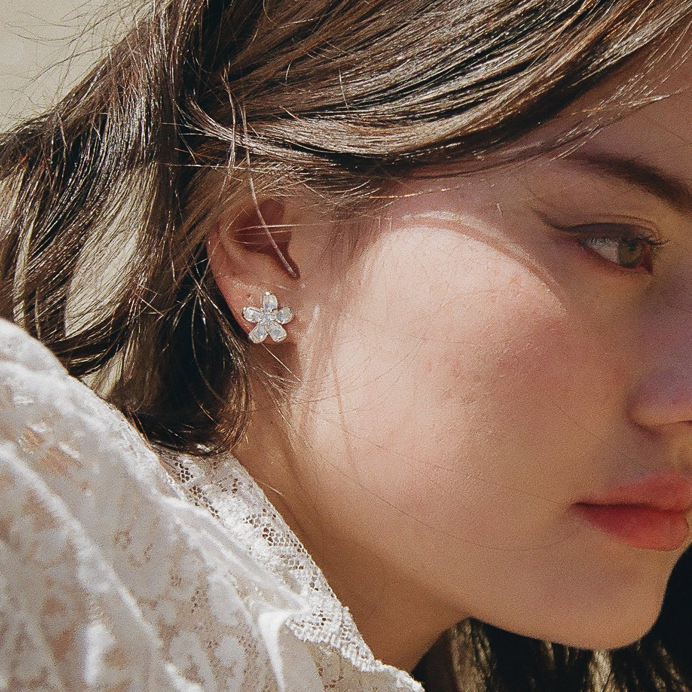 Flower Stud Earrings