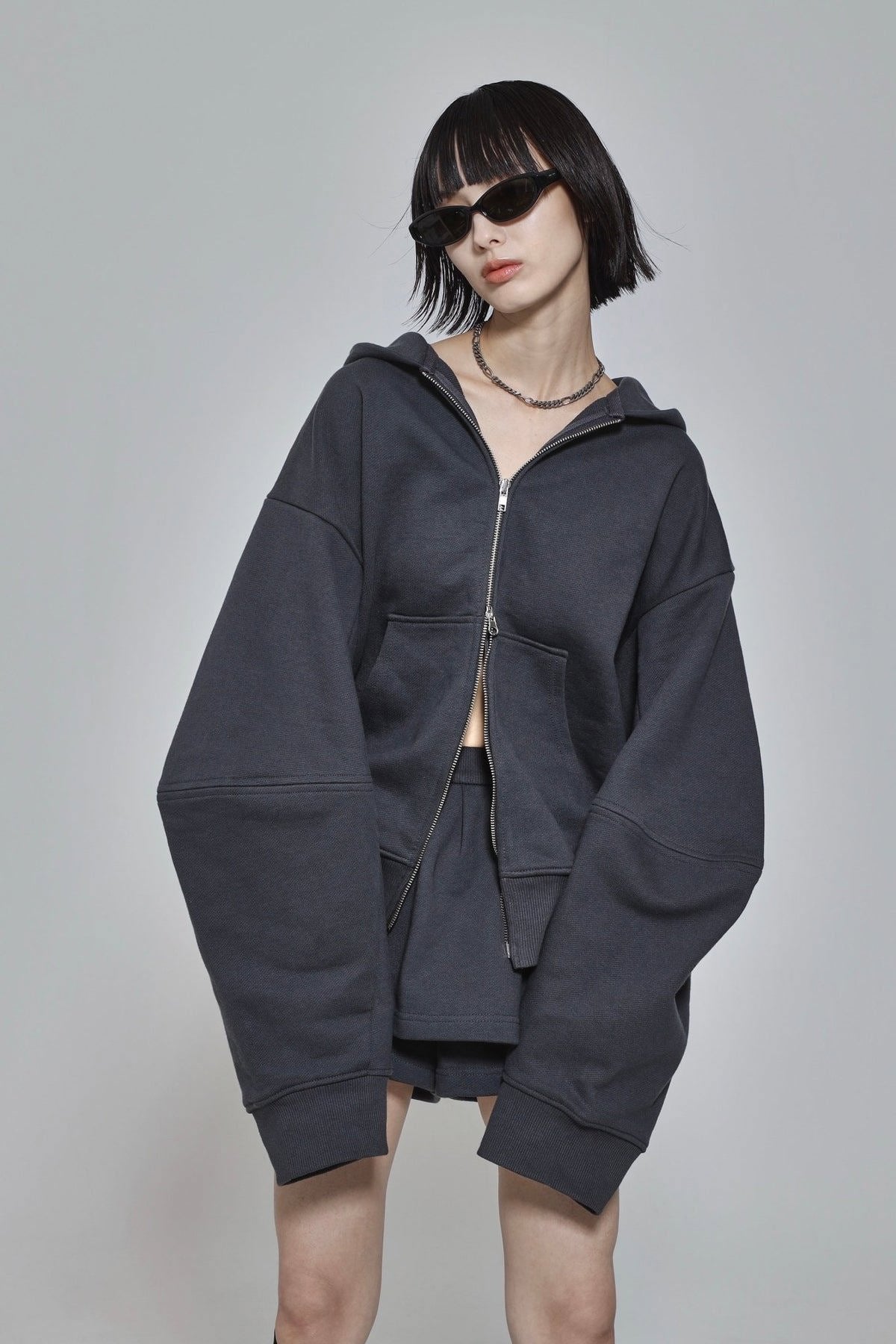Edge forme ZIP hoodie