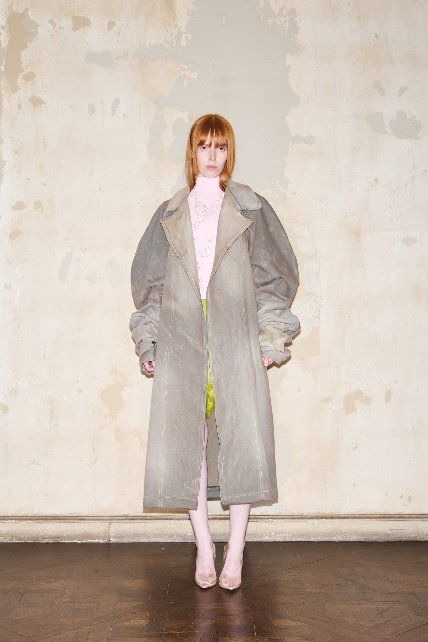 TRENCH TEMPLE OXID GREEN