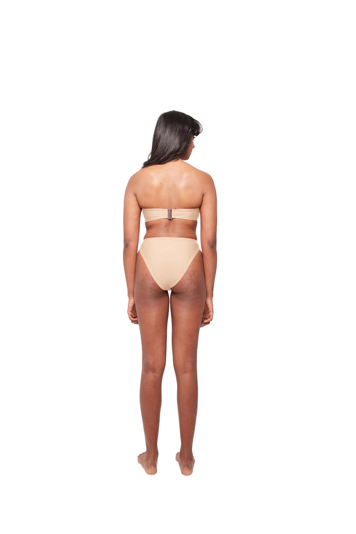 HA 001 - MID RISE BIKINI BRIEF - CAMEL
