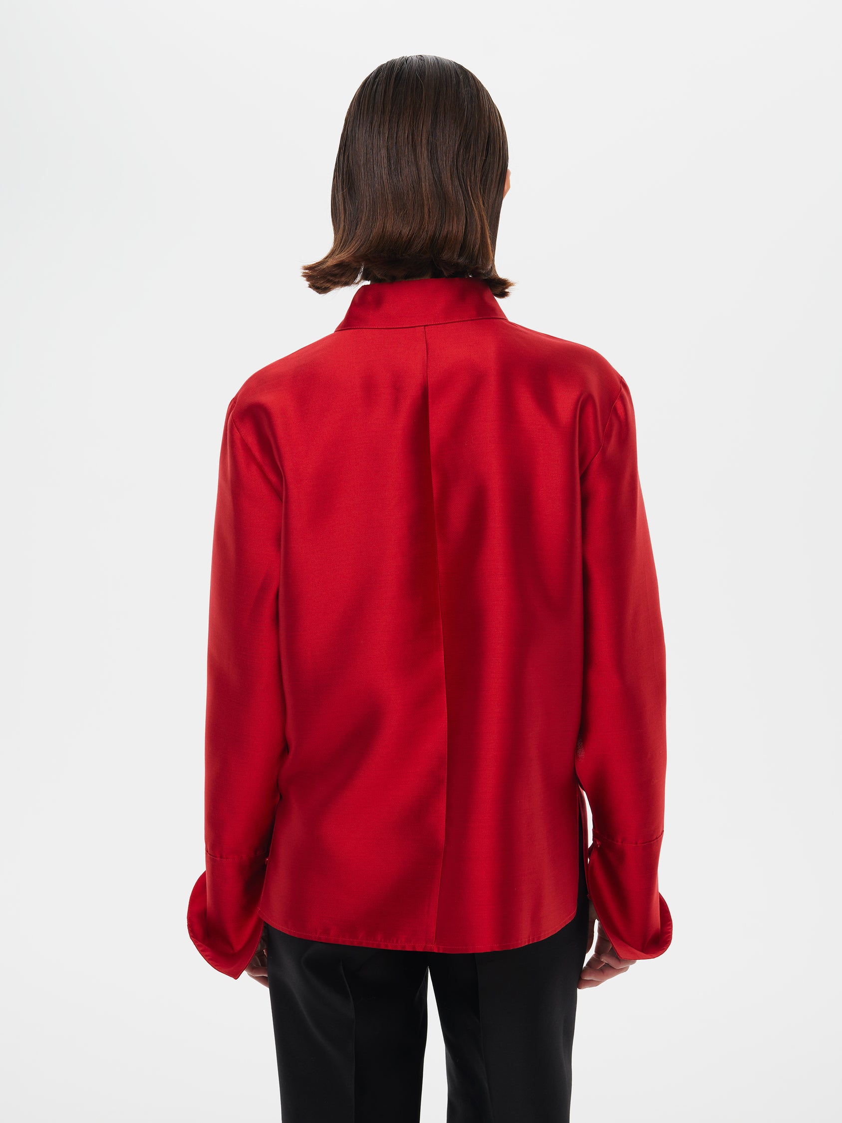 Calla Shirt in Red