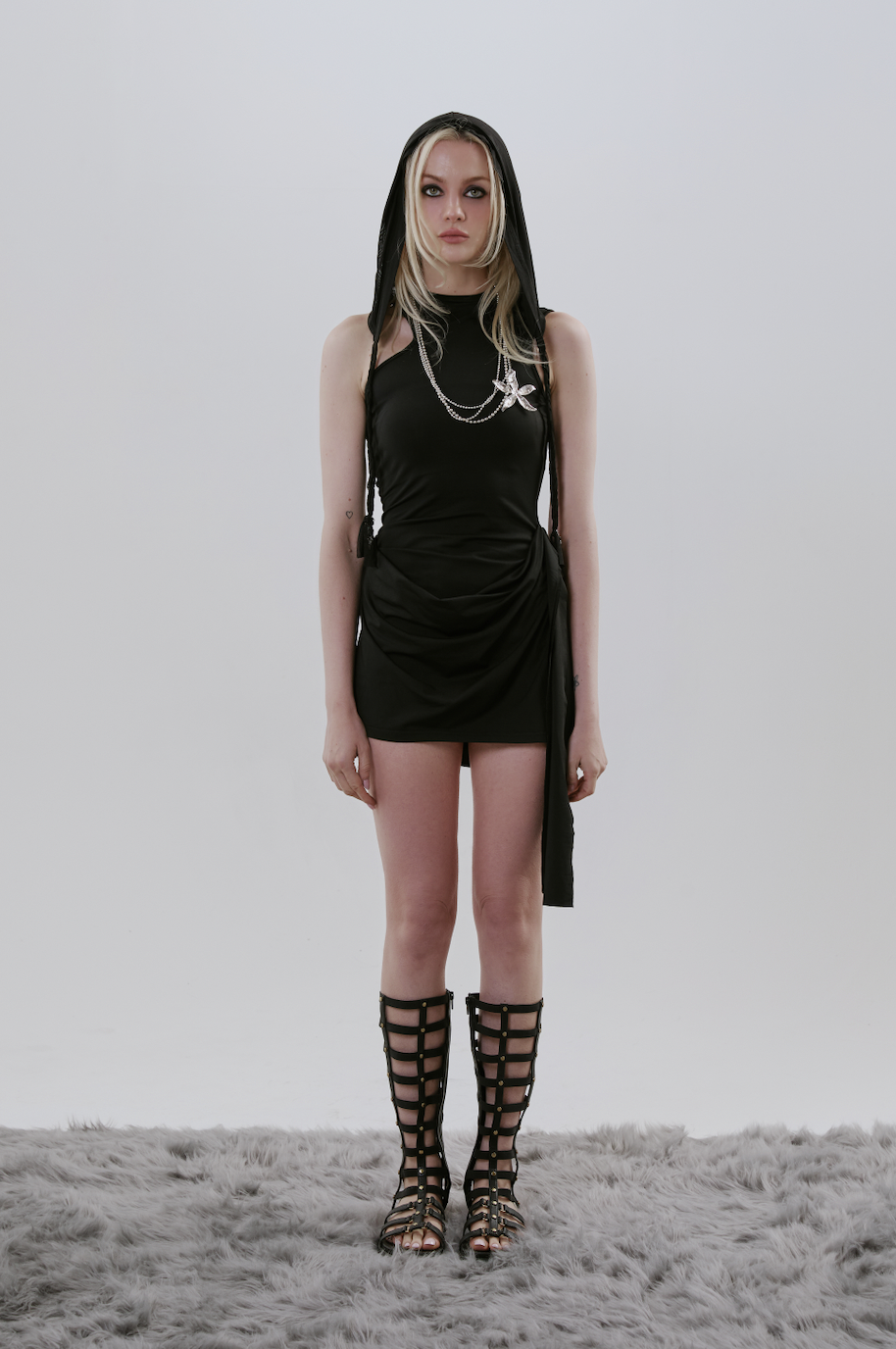 Obsidian Black Castor Top/Dress