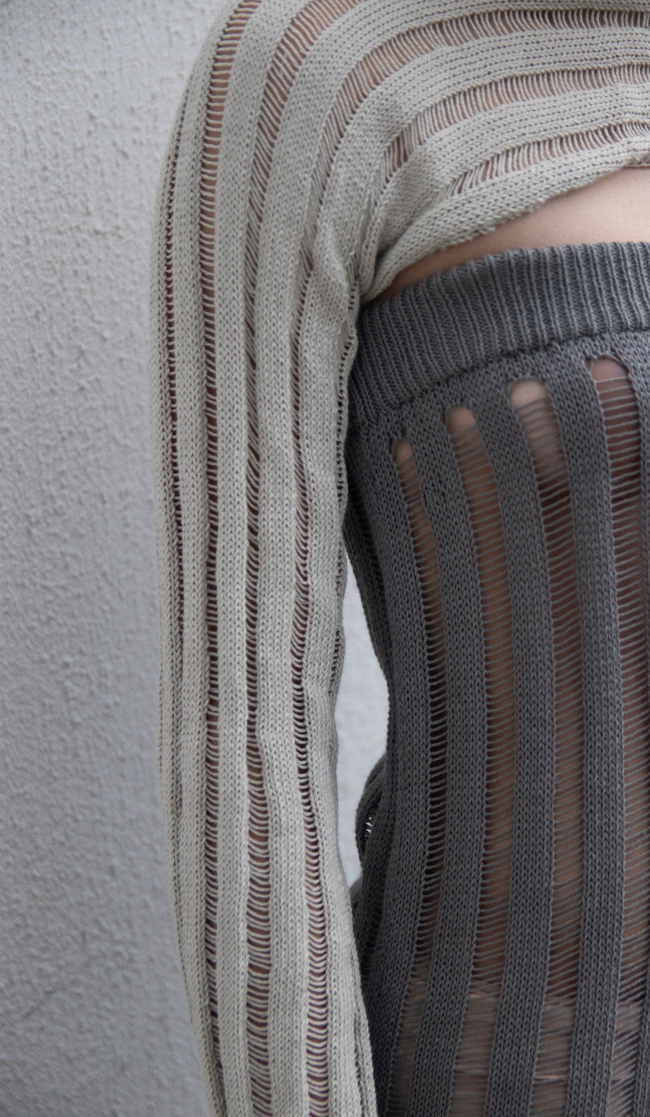 Toshima Hood Knit Sleeves