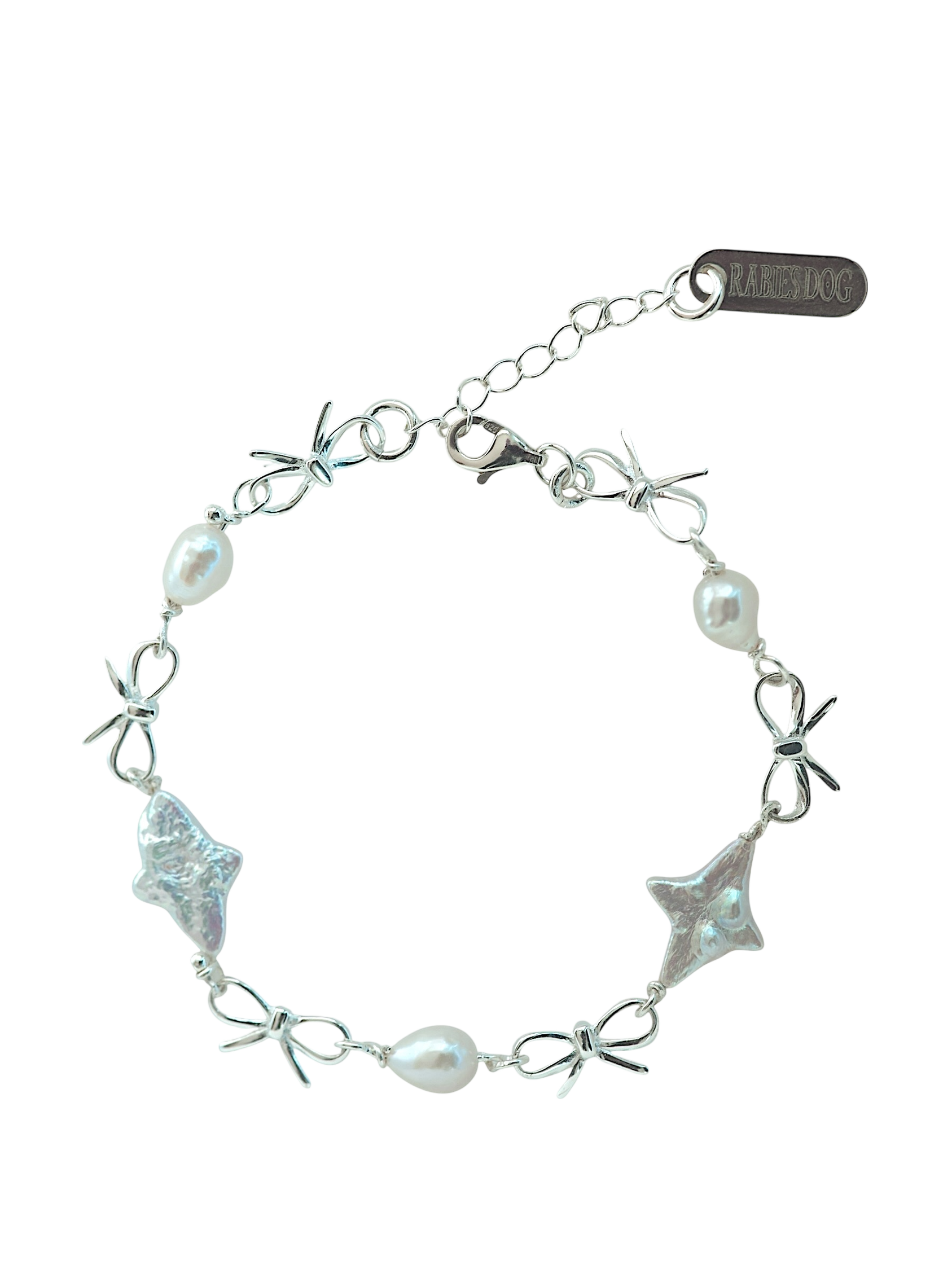 Cross Pearl Bracelet