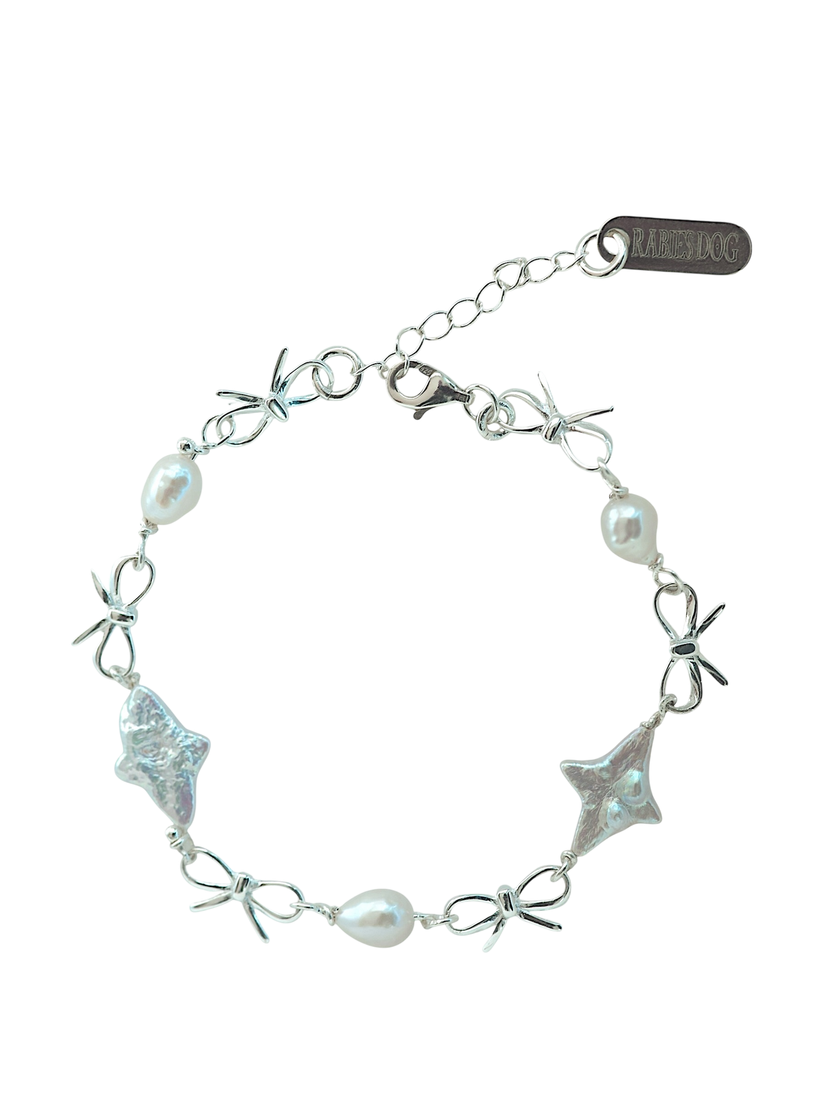 Cross Pearl Bracelet