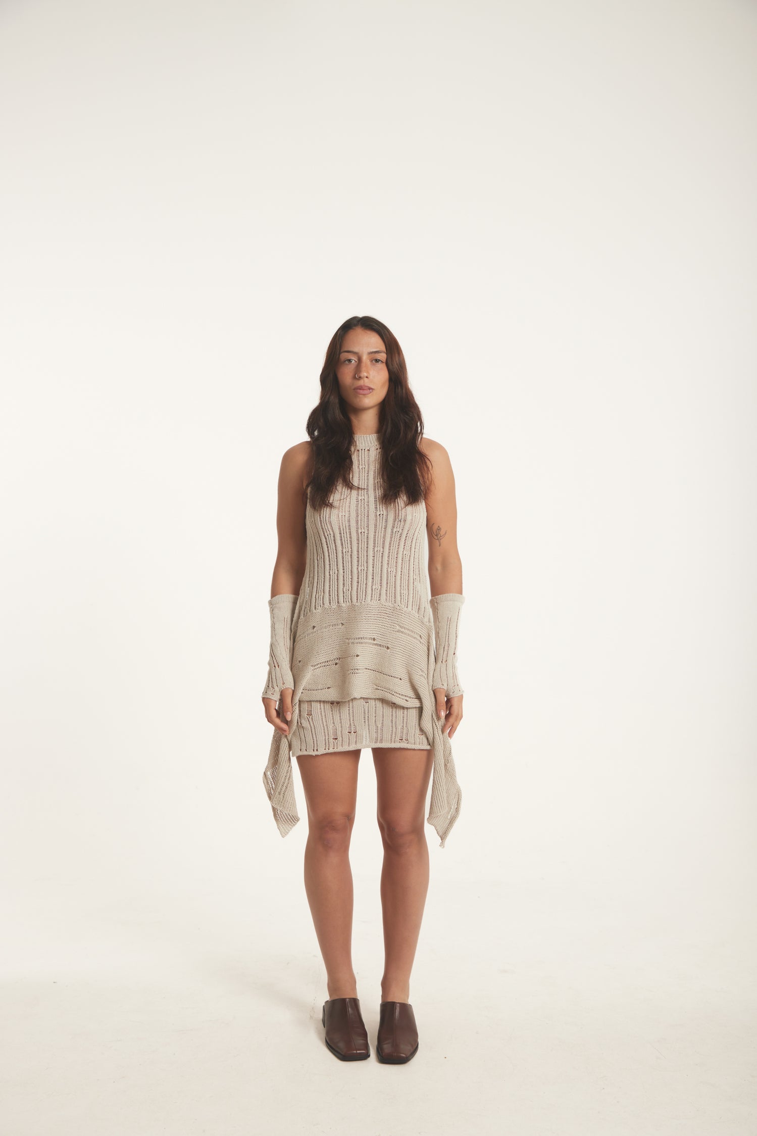 Cruza Short Knit Skirt
