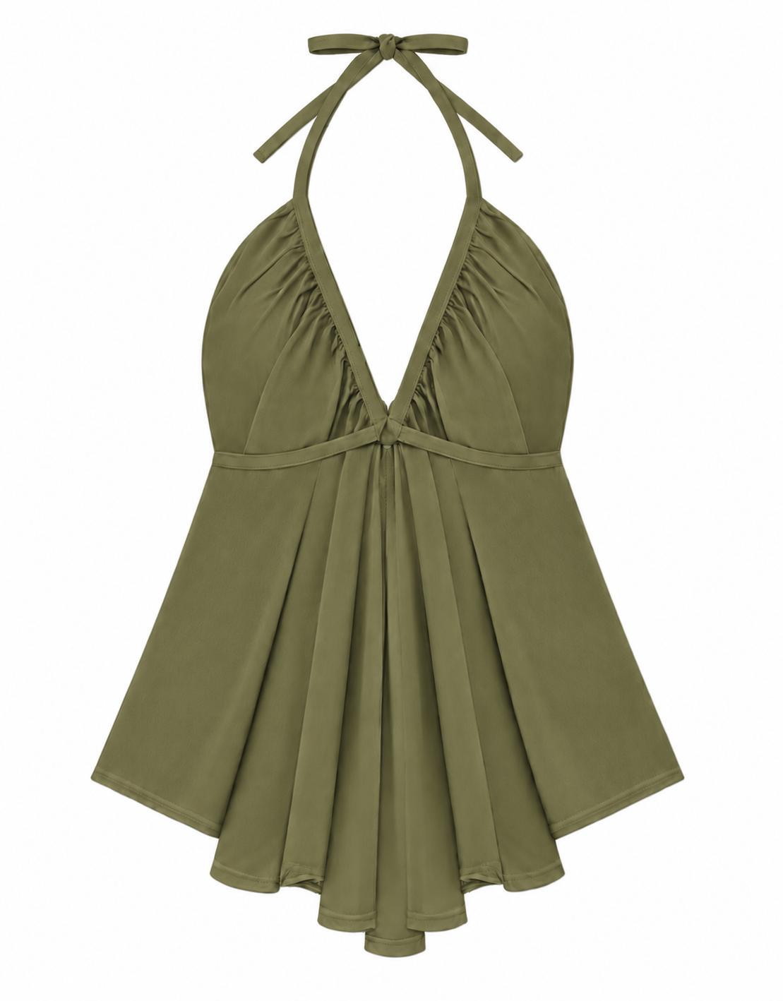 LORRAINE MULTIWAY TOP - MOSS
