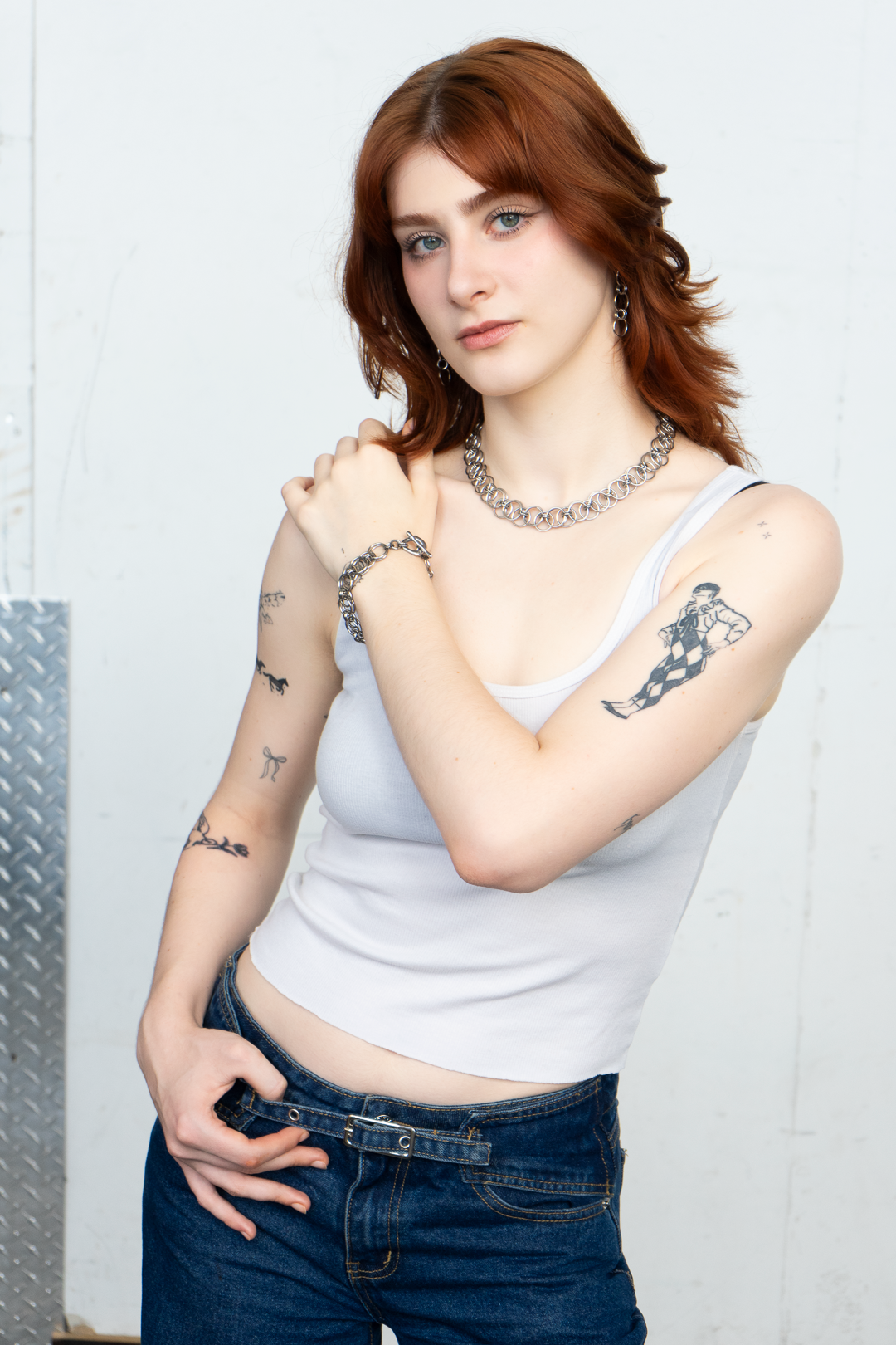The Circe - Chainmail Statement Necklace