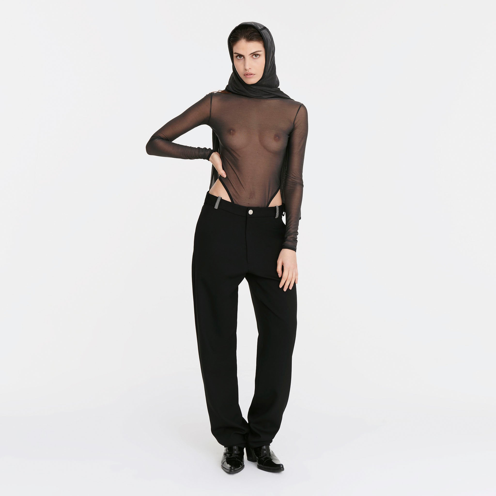 Uni Trousers in Black