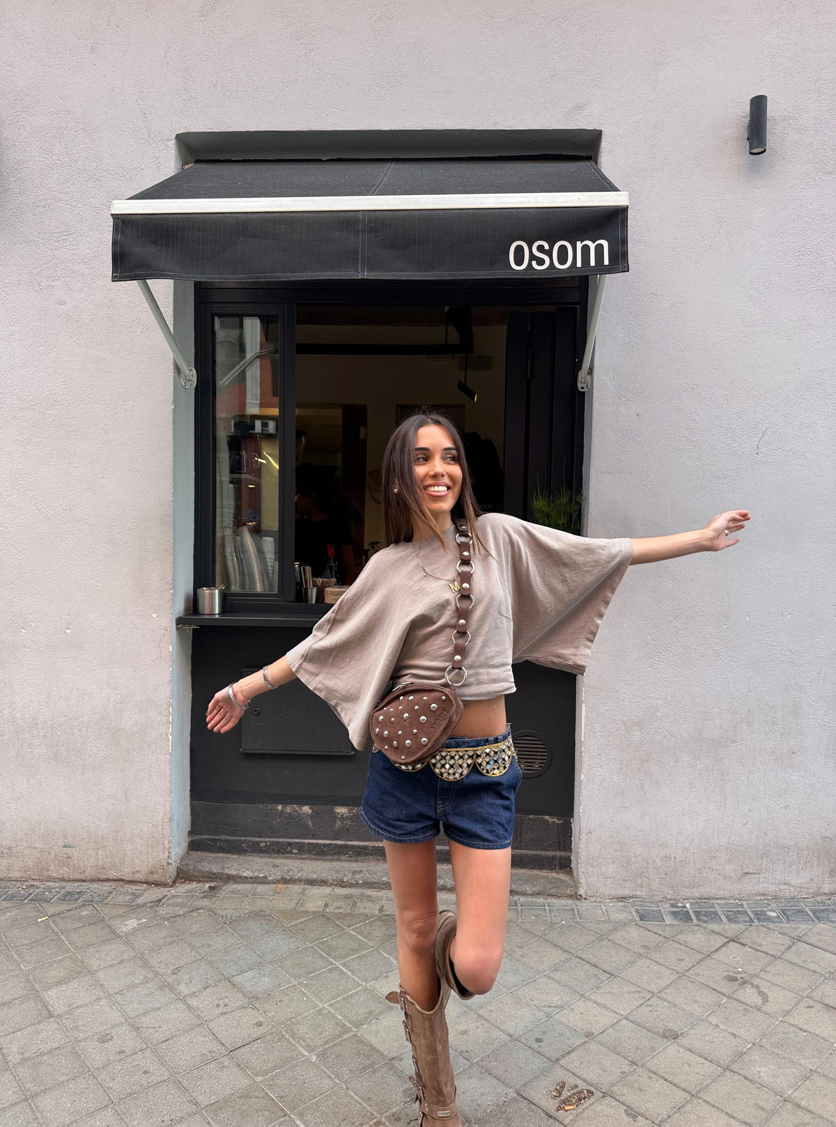 Trotter brown Boho