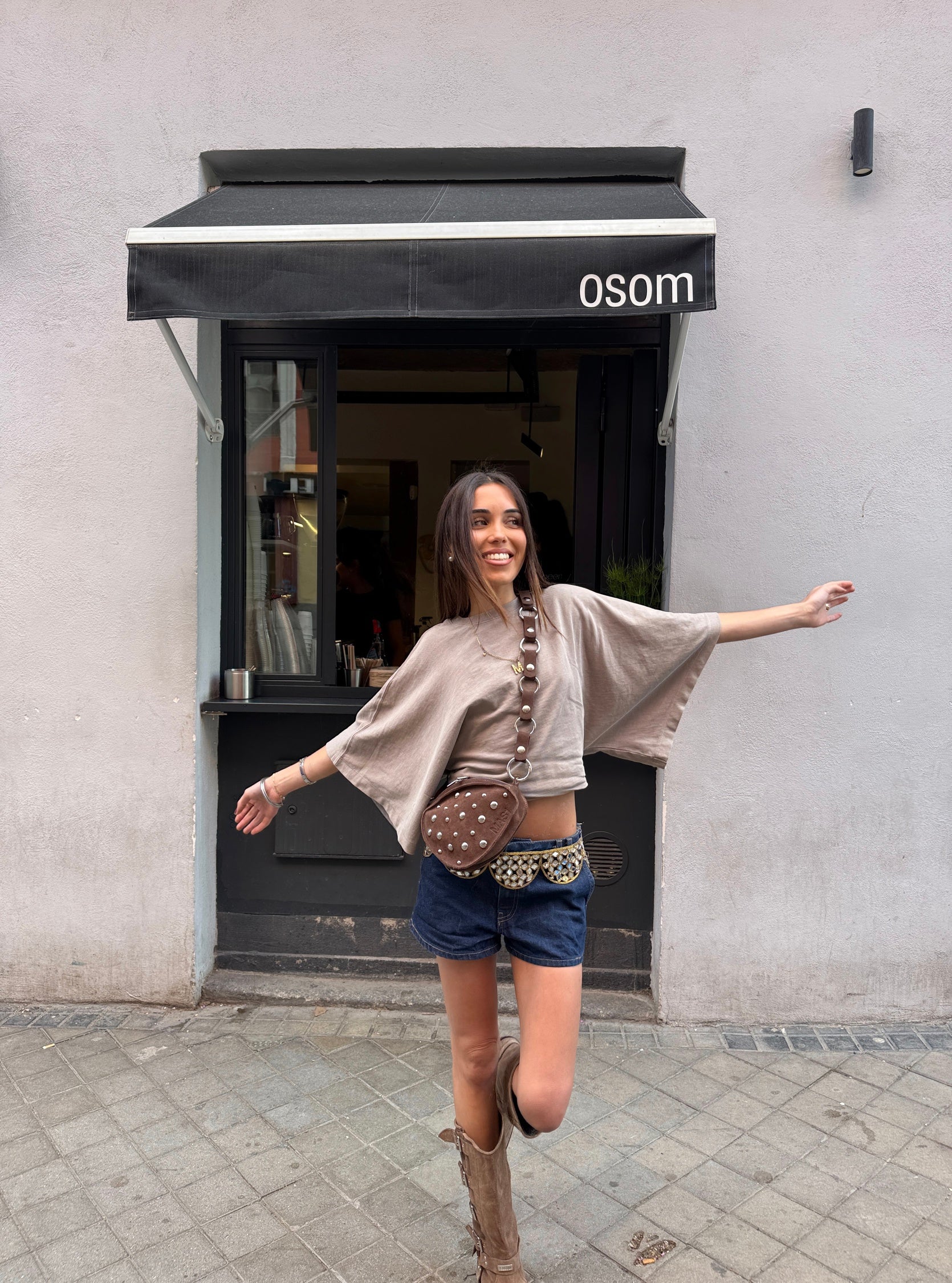 Trotter brown Boho