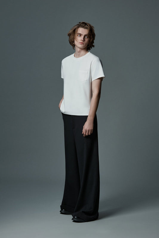 Black Wide Trousers