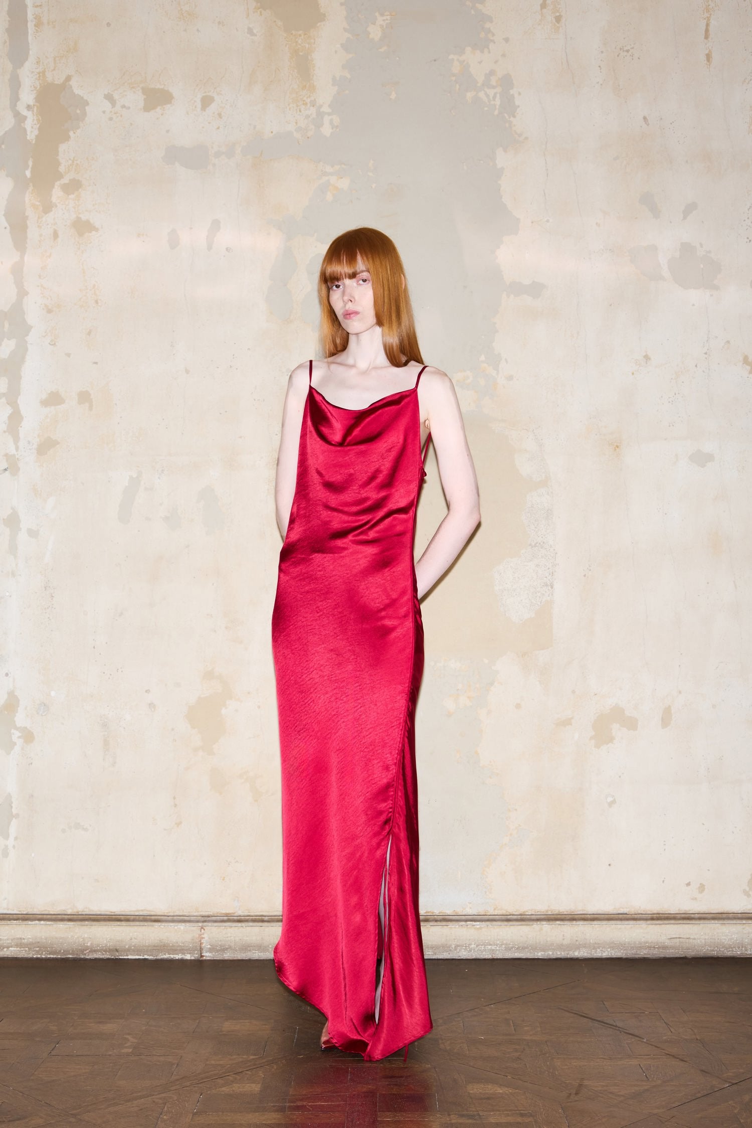 BABY DOLL DRESS BORDEAUX