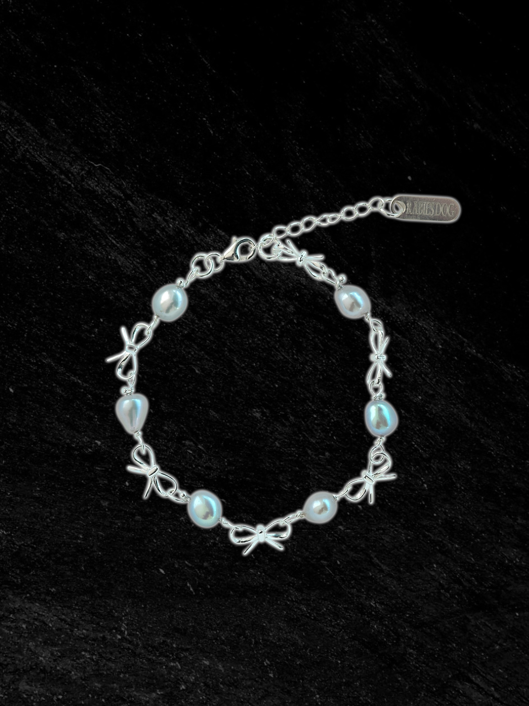 Silvery Freshwater Pearl Bracelet S925