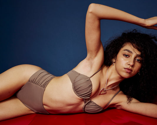 The Naomi Bikini Top / Mocha