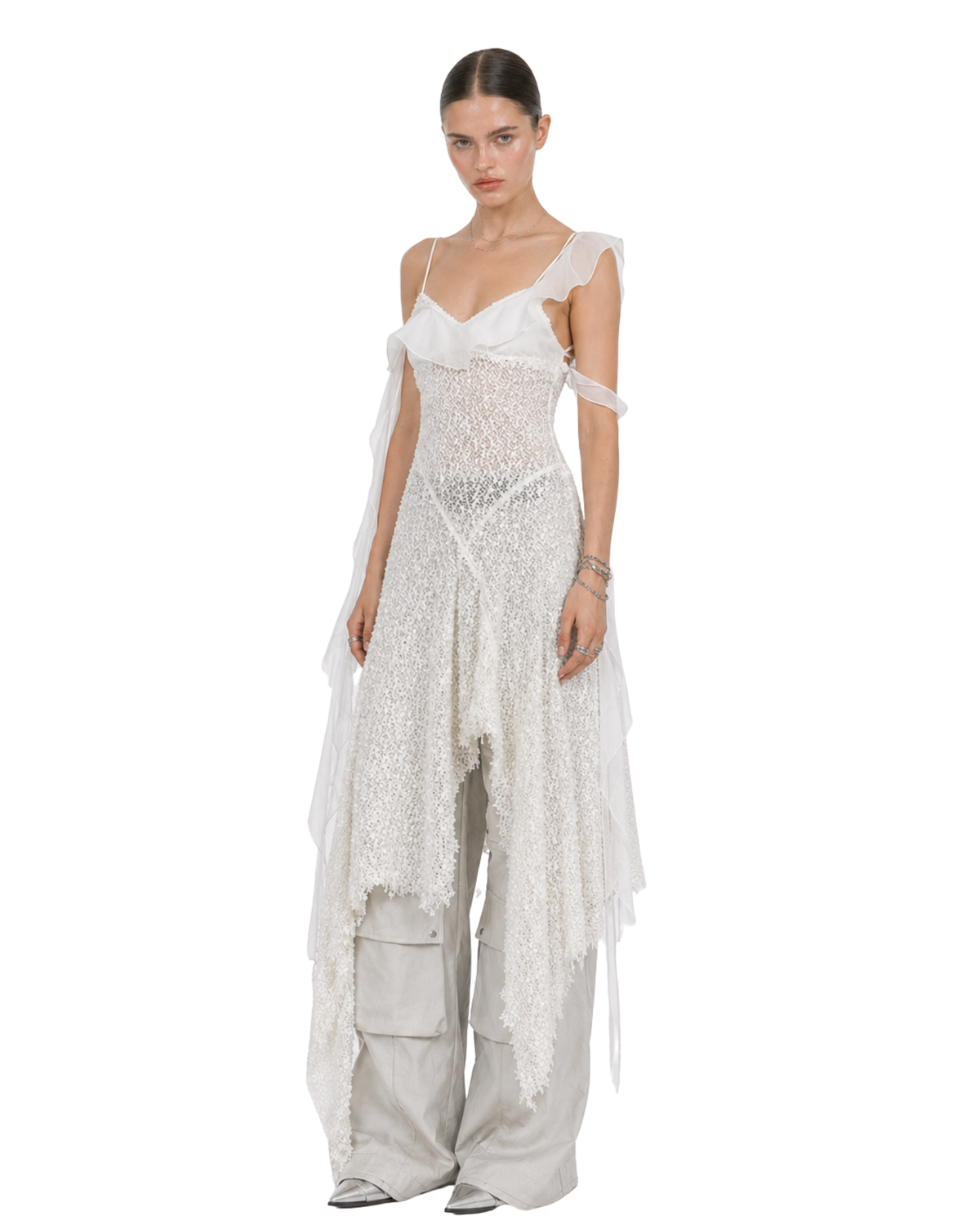 BIMBO Sparkle Irregular Dress
