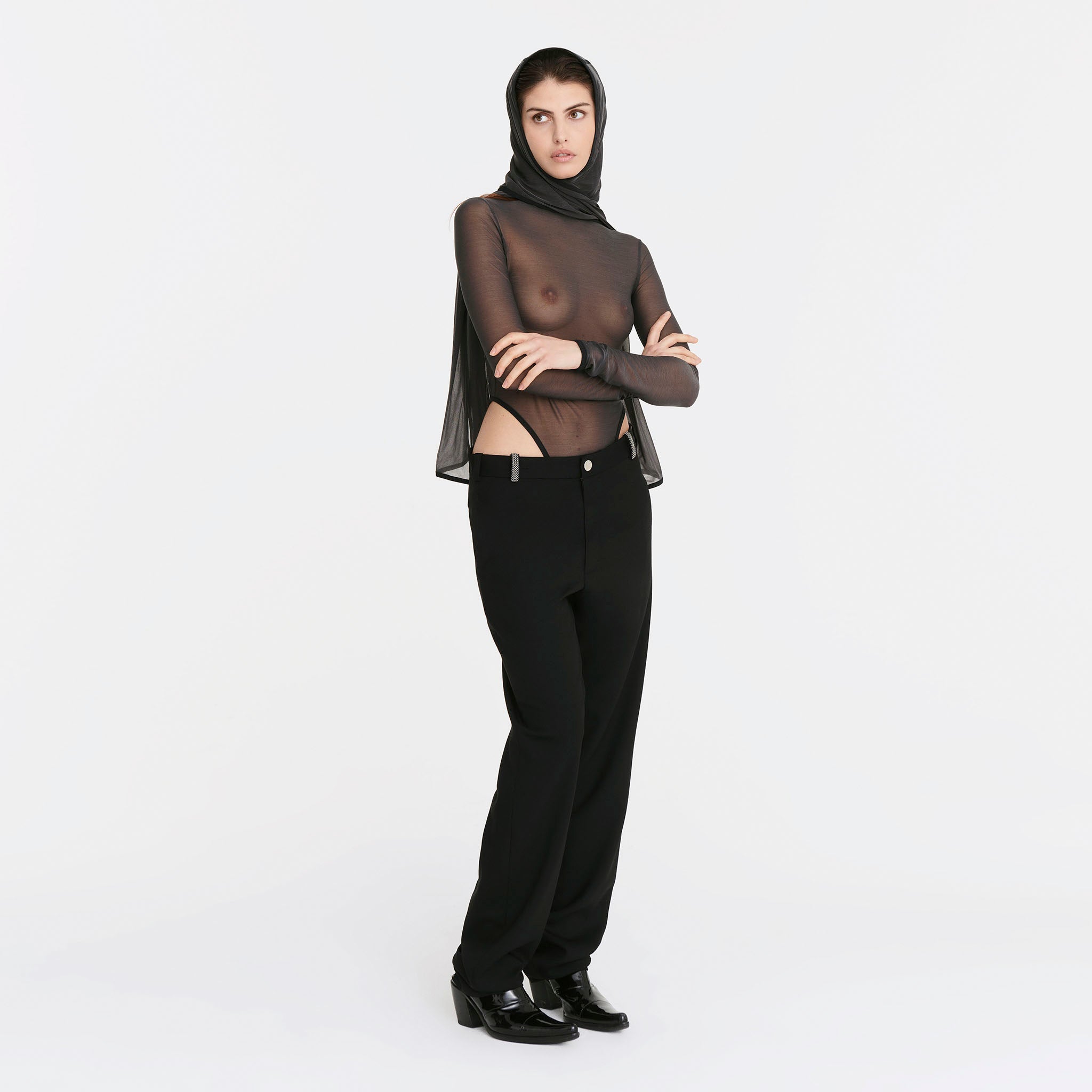 Uni Trousers in Black