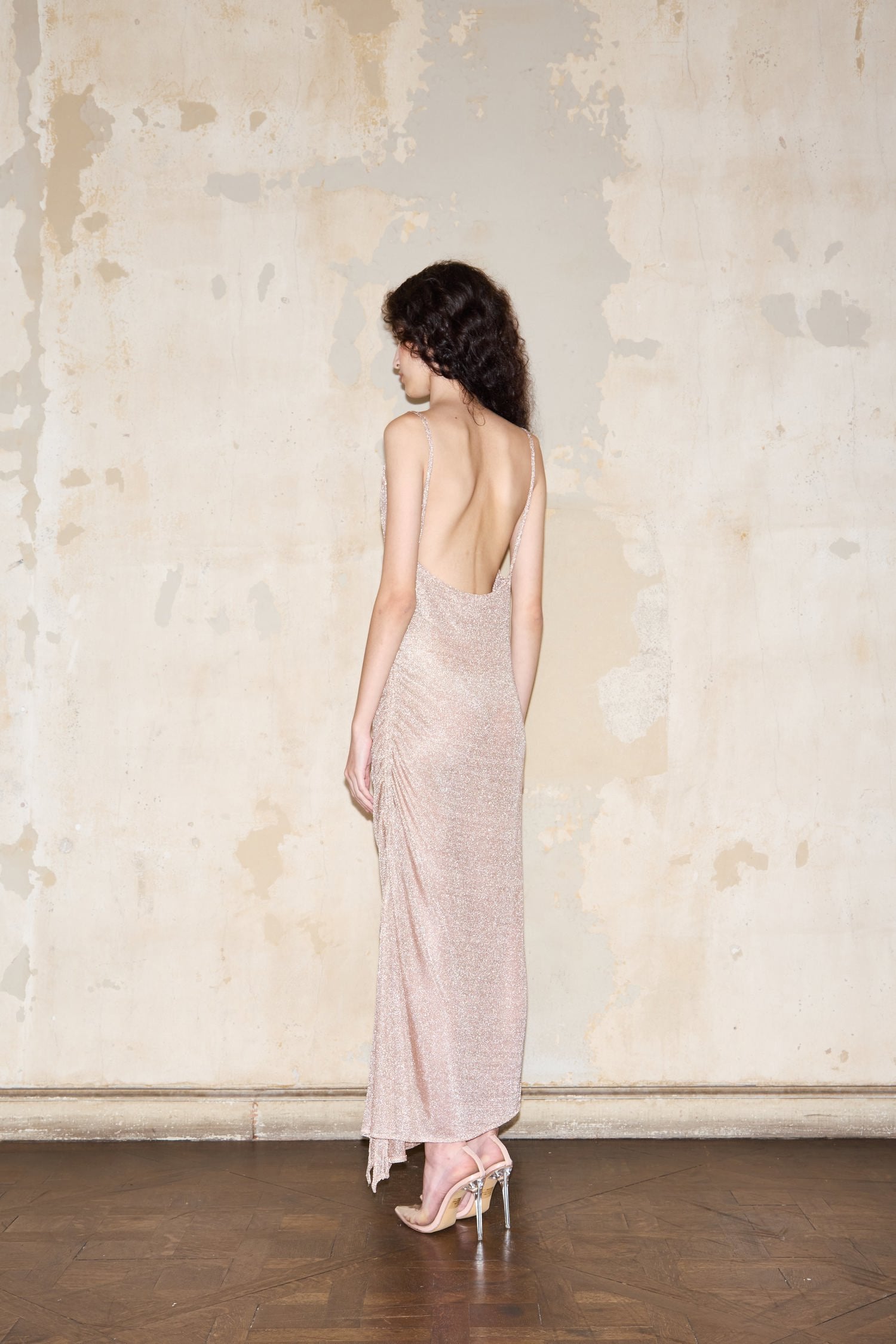 BABY DOLL DRESS GOLDEN