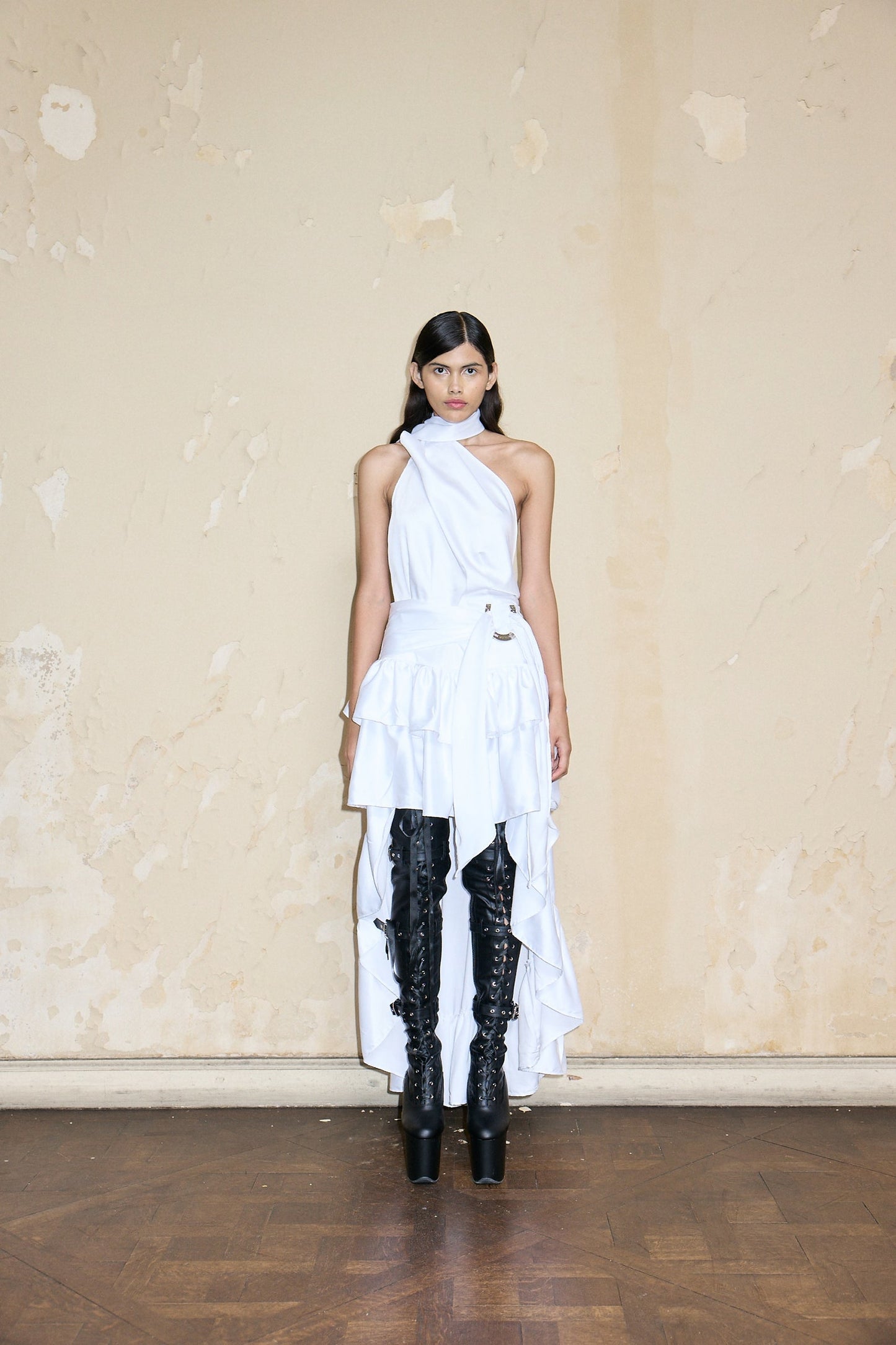 MATURIN DRESS WHITE