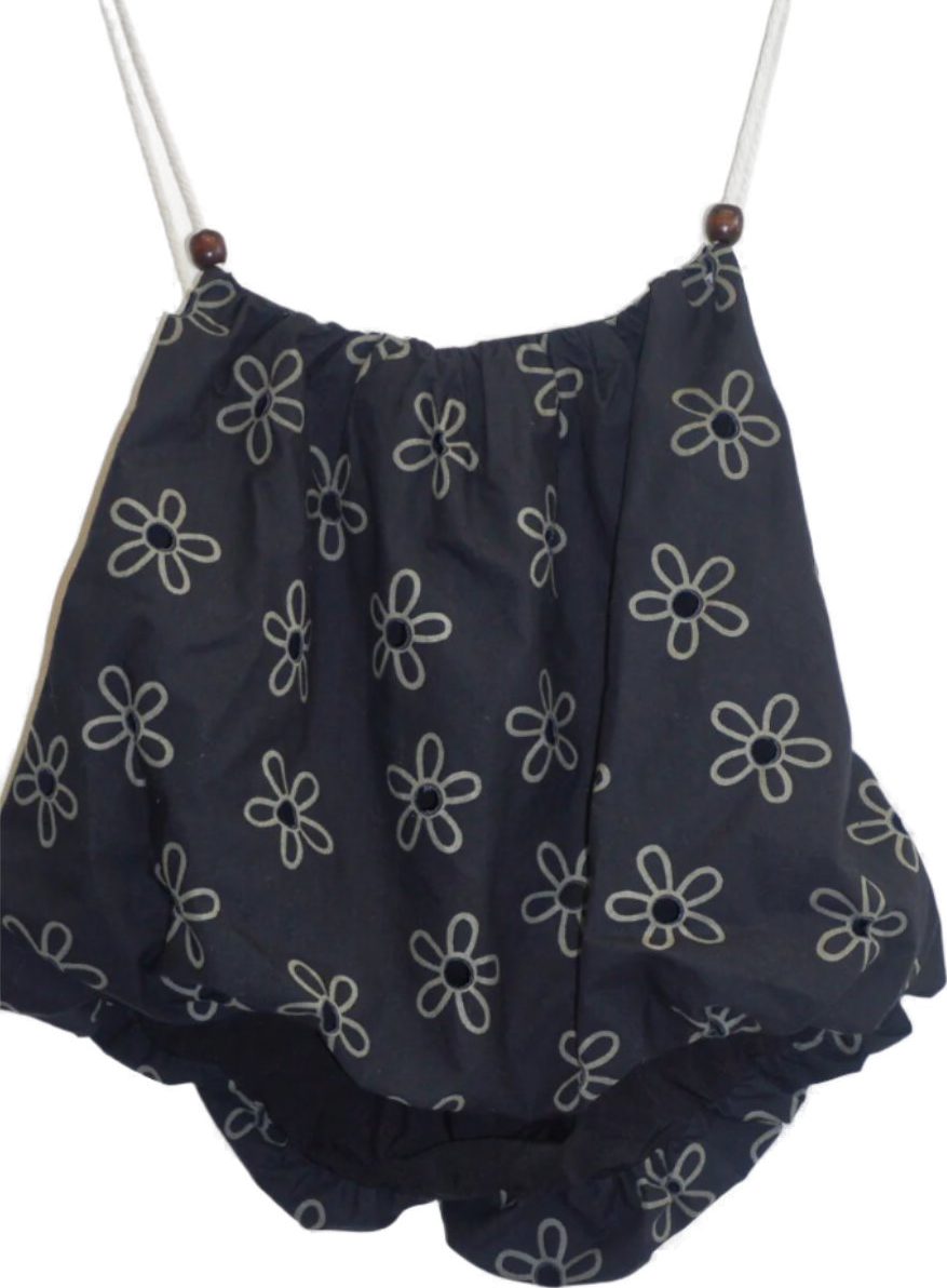 DAISY PRINT BUBBLE TOP