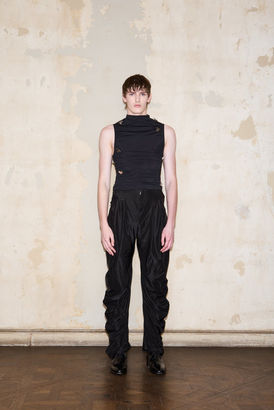 TROXLER TOP BLACK