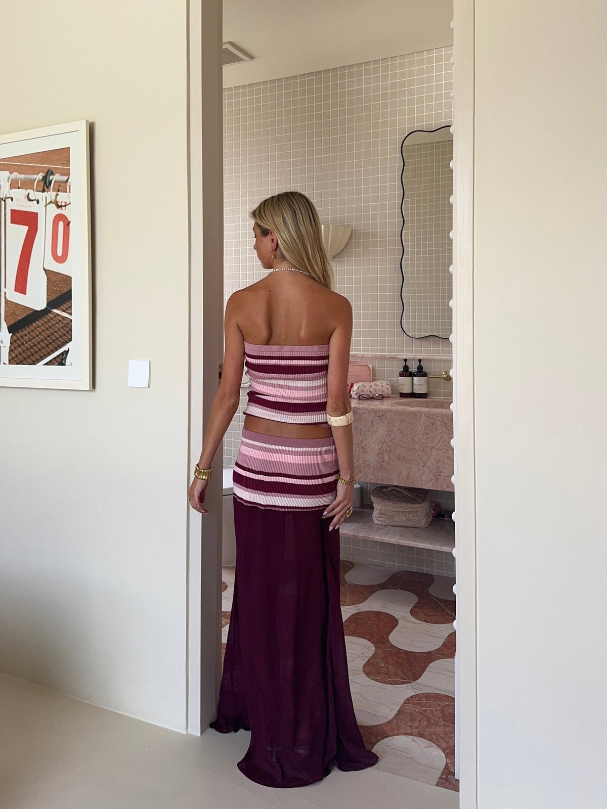 SARDINIA ROSÉ SKIRT