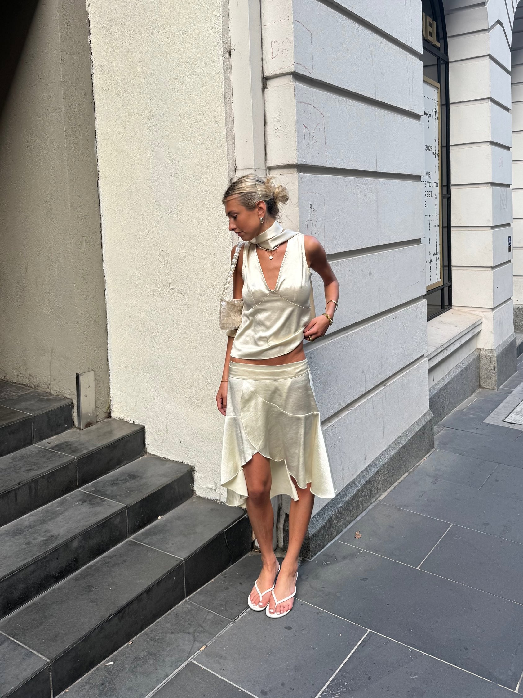 TAORMINA SKIRT (sand)
