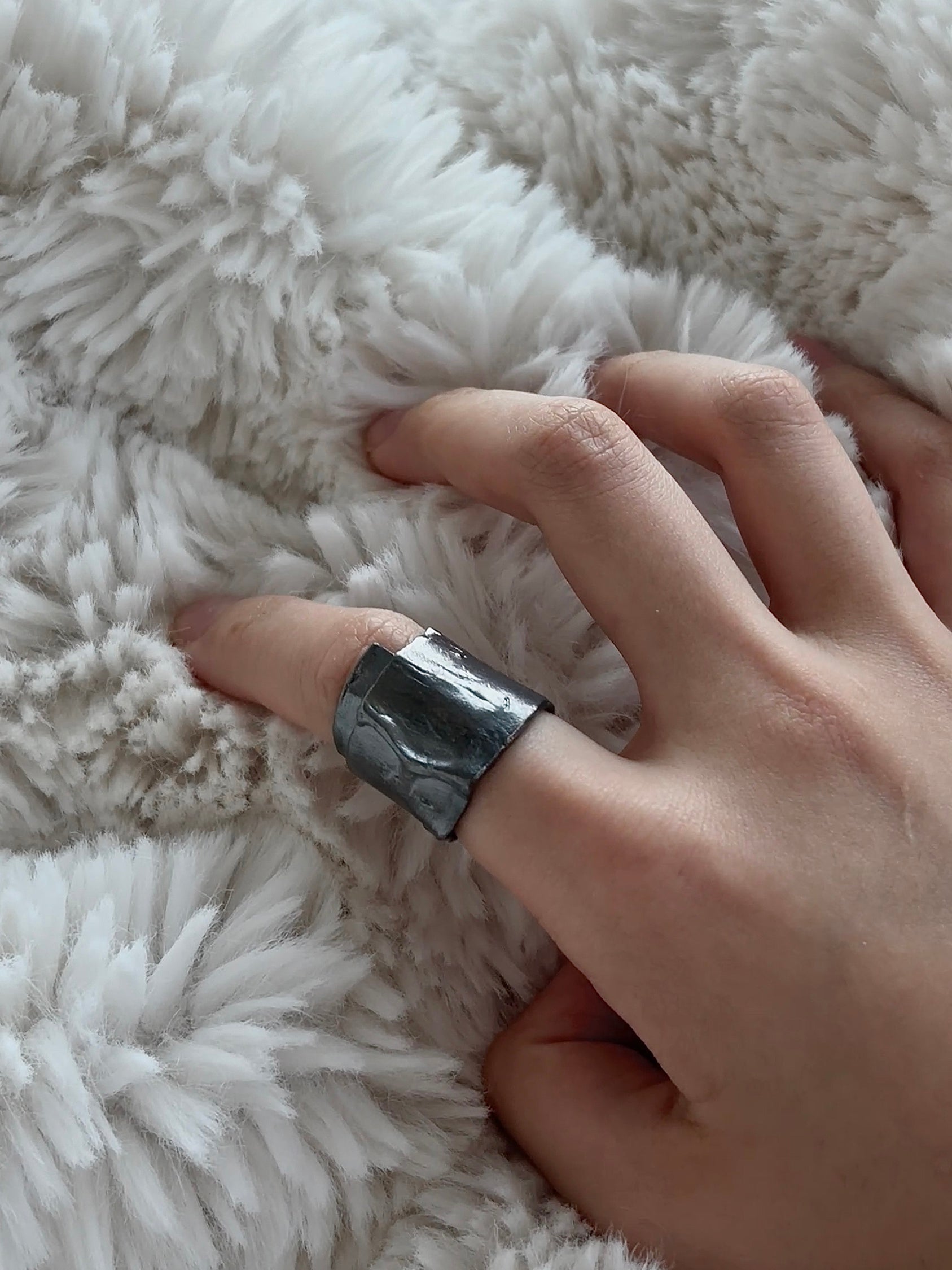 Imprinta Ring (Oxidized)