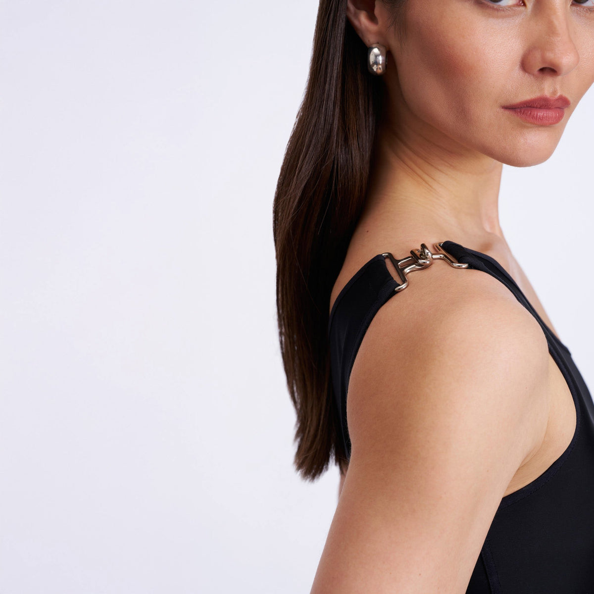 Luteal Bodysuit in Black