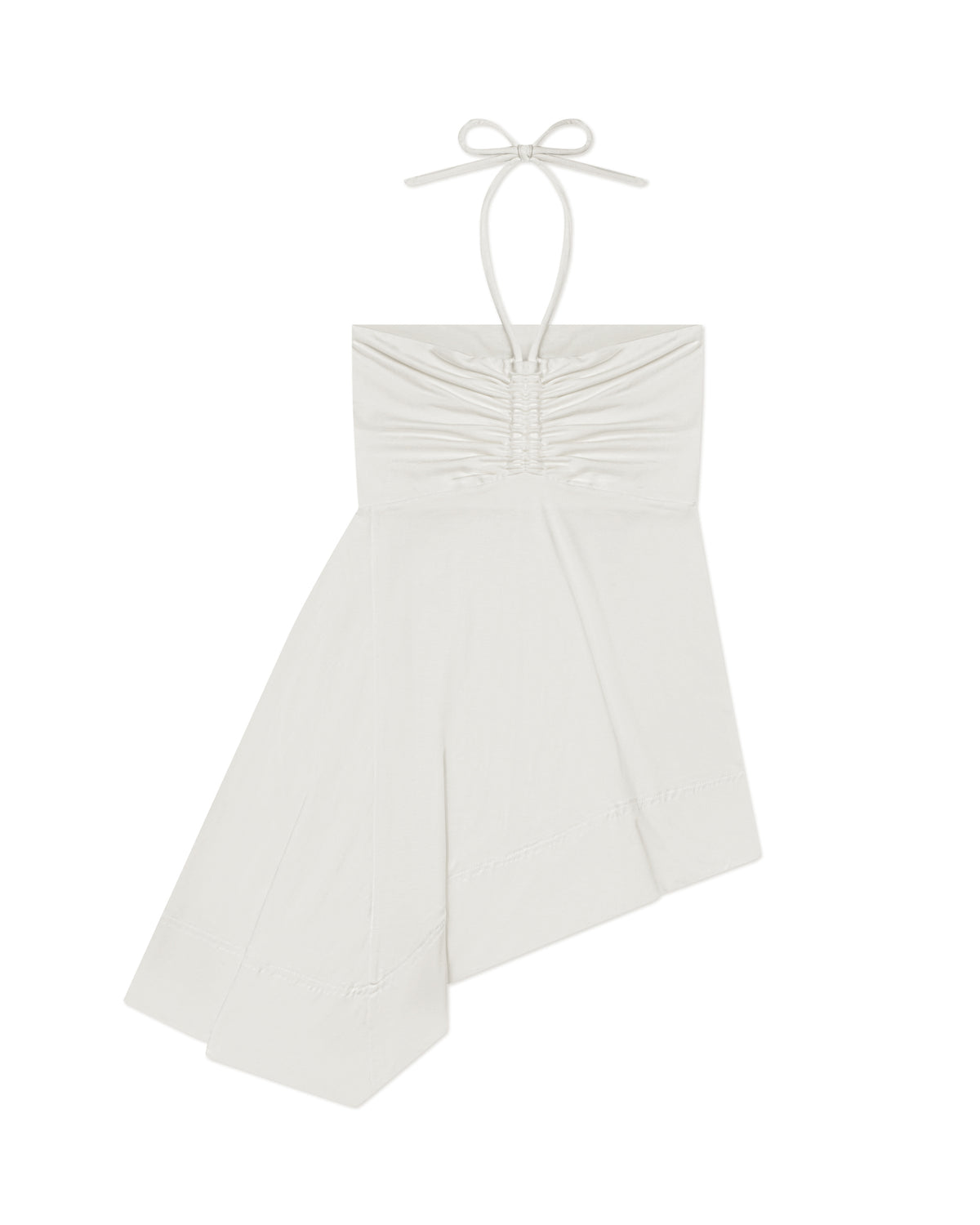 KNOX HALTER TOP - MILK