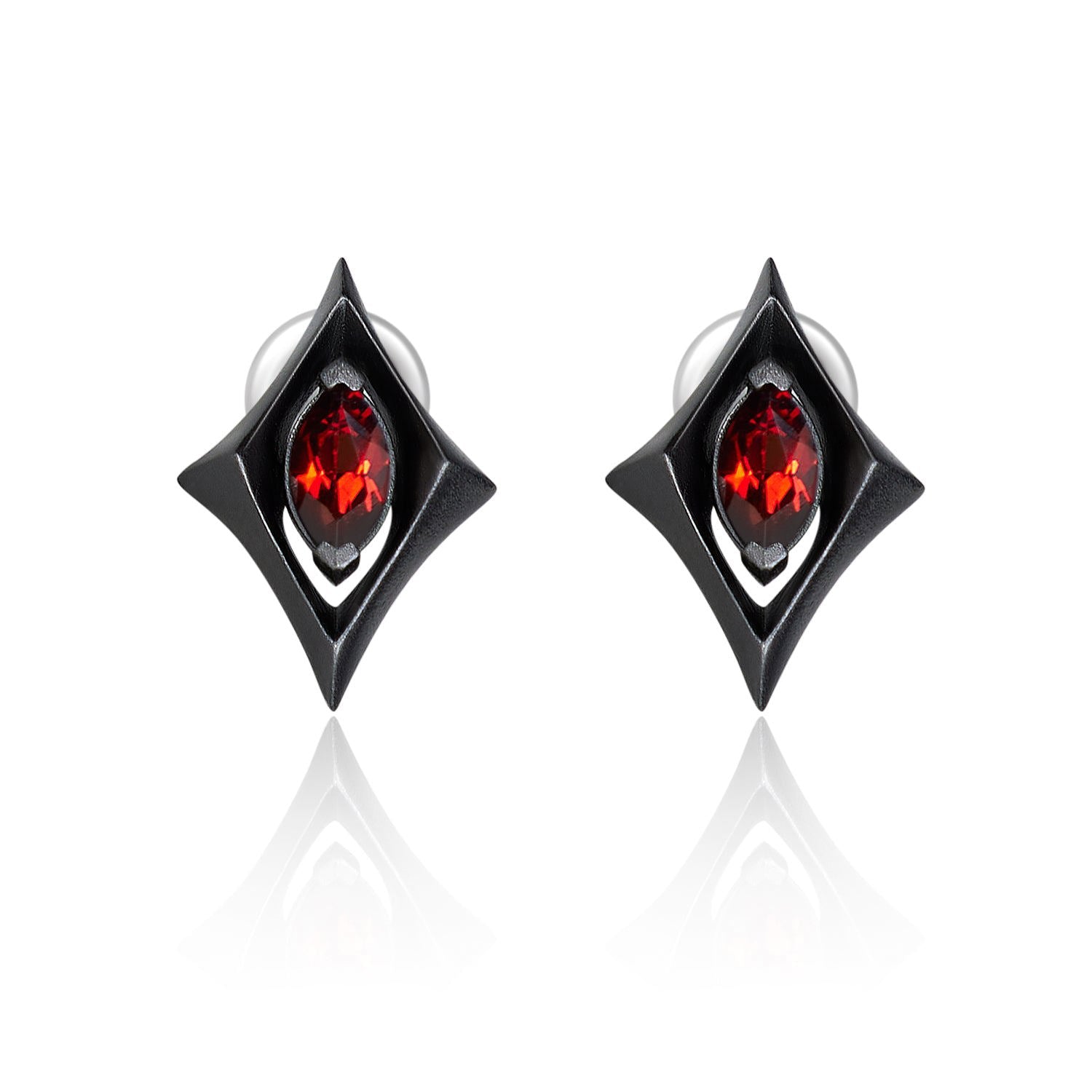 Pierce | Single & Paired Matte Black Earring