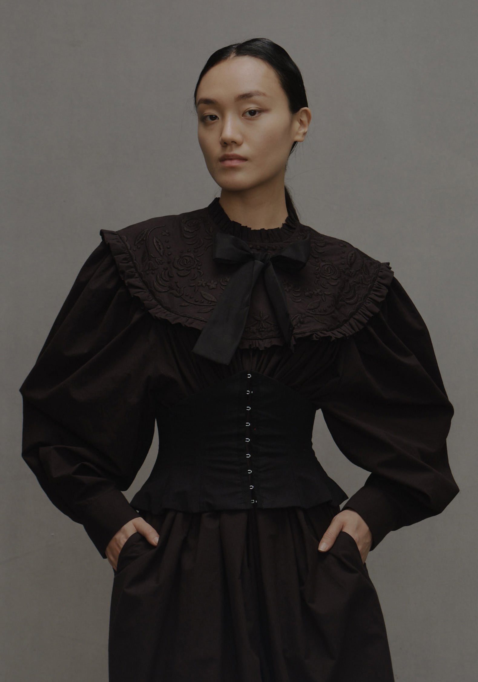 ASTRID DRESS WITH MATCHING COLOUR CORSET