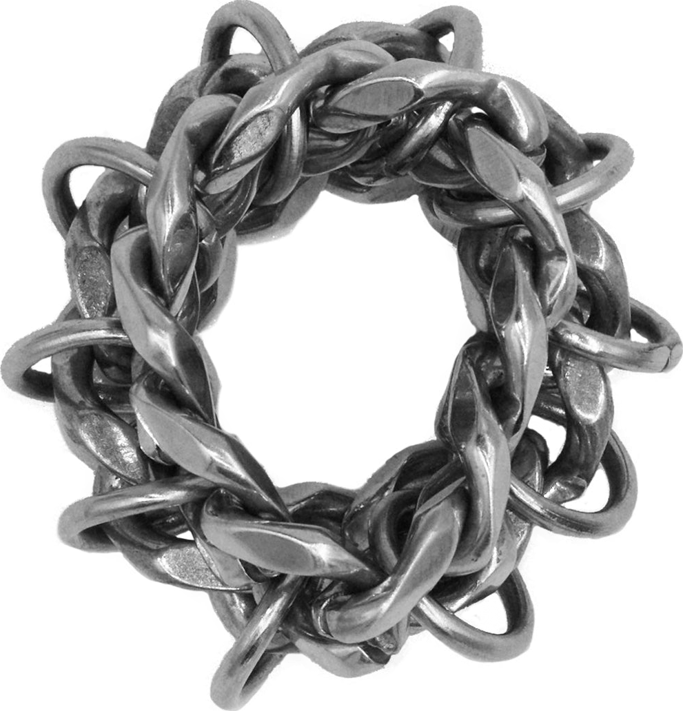 Stacked Chain Mail Ring