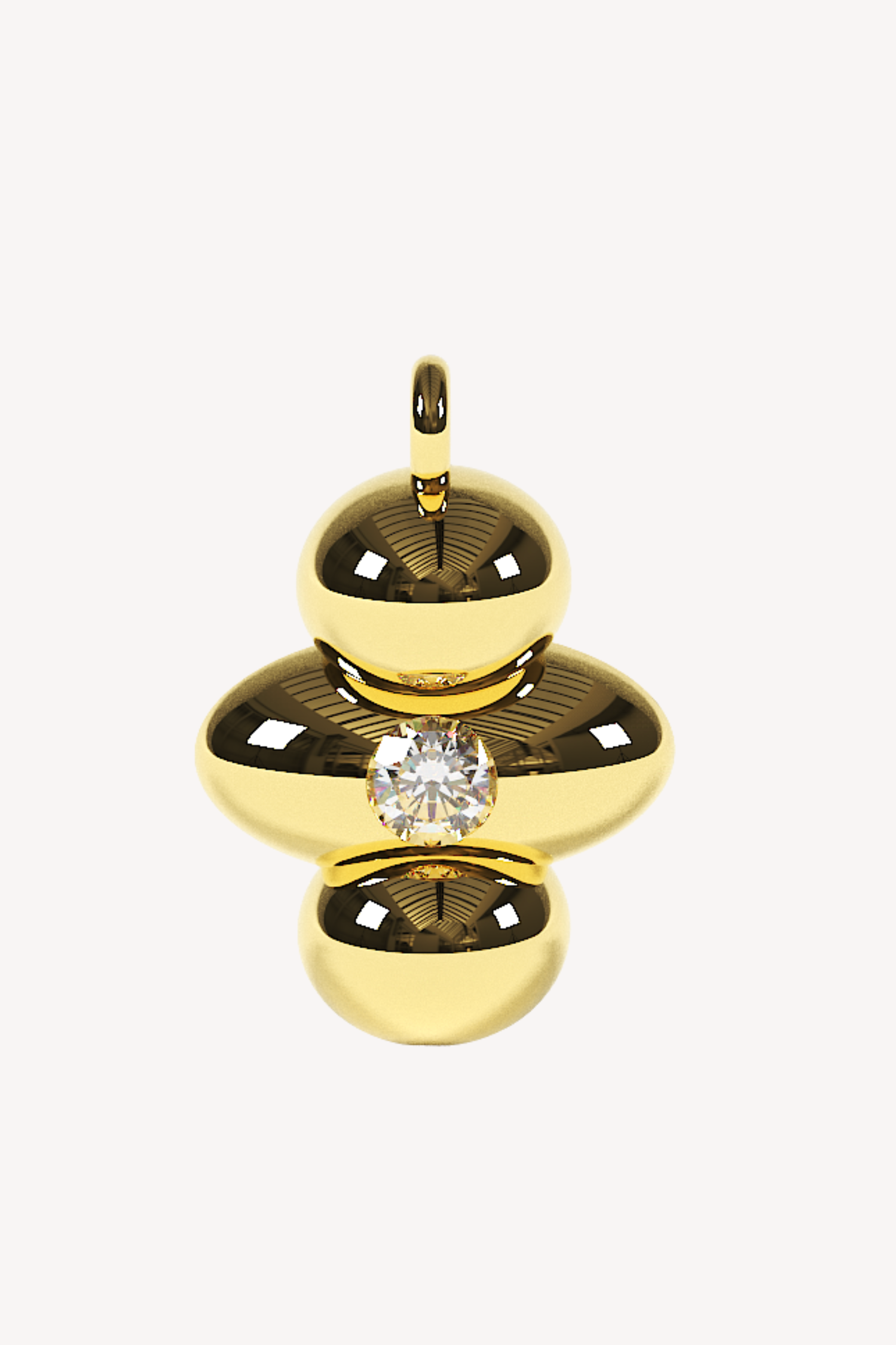 Diamond Totem Necklace