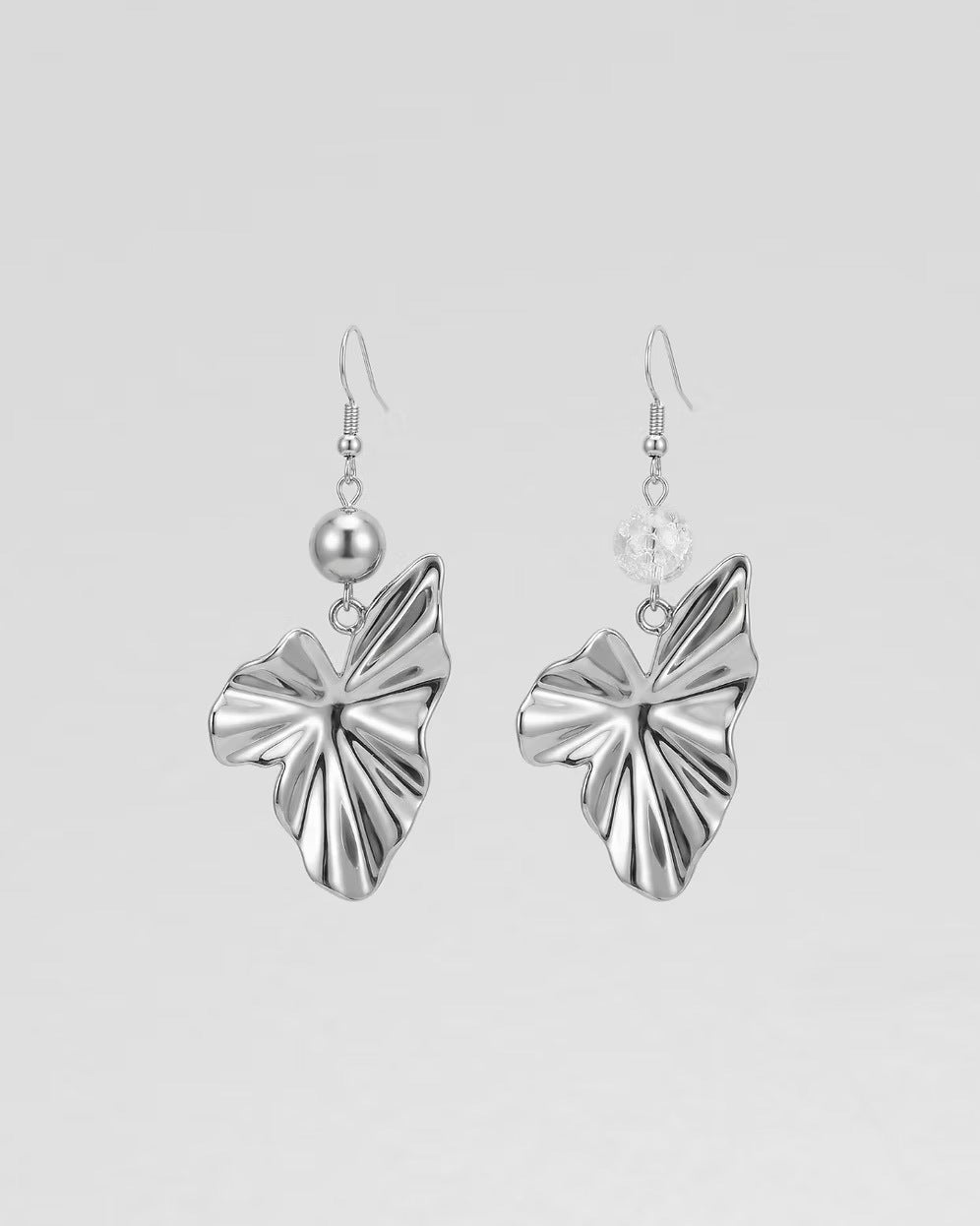 SILVER GARDEN EARRINGS