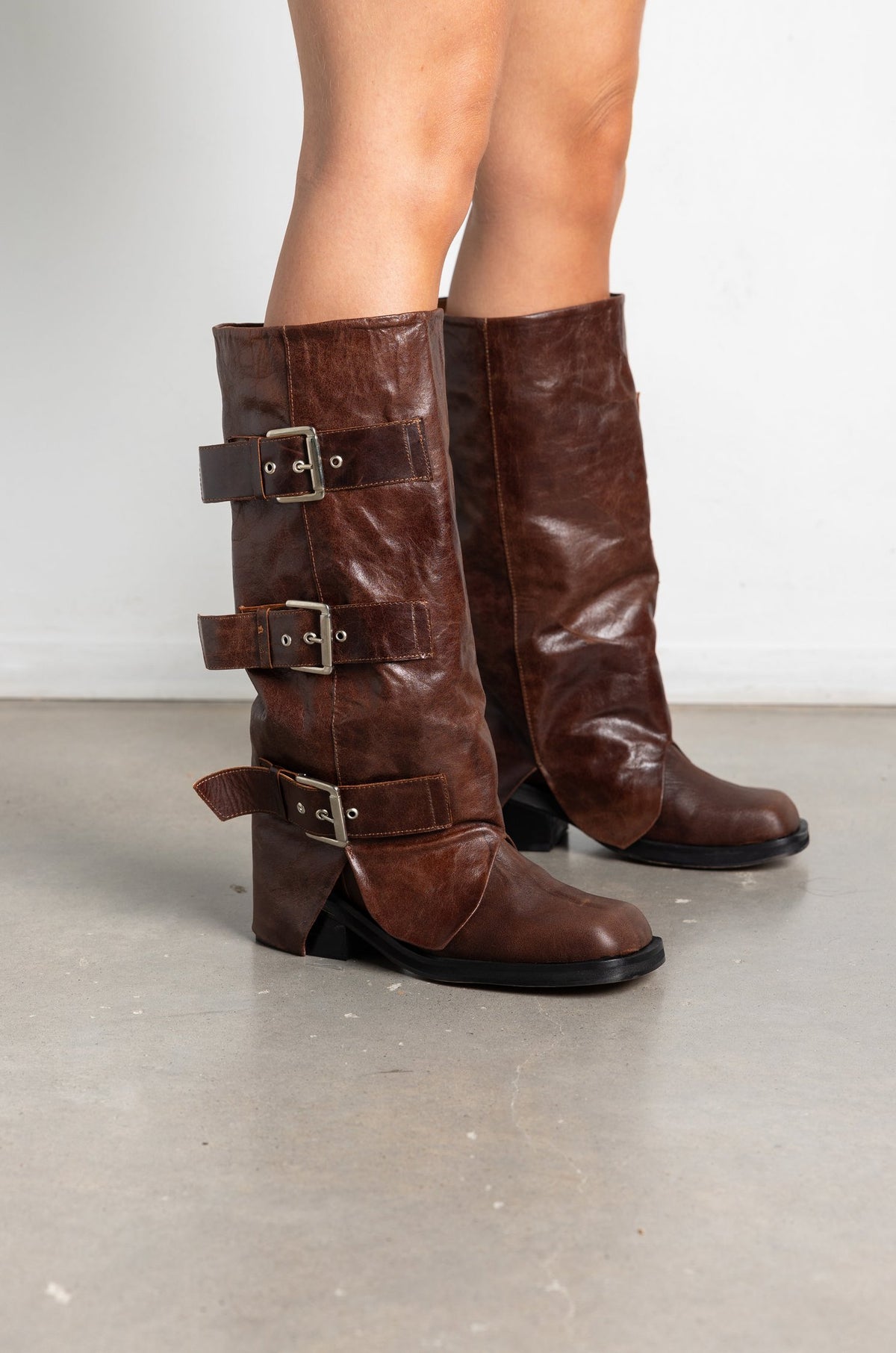 New York Brown Leather
