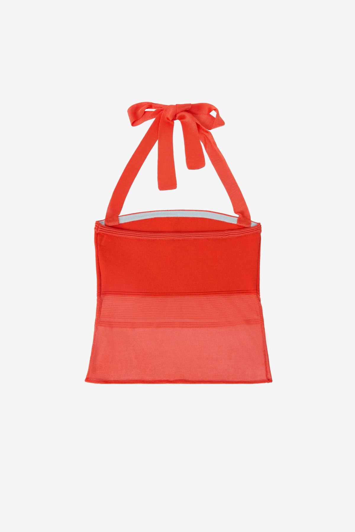 The Whisper Halter Top in Tomato