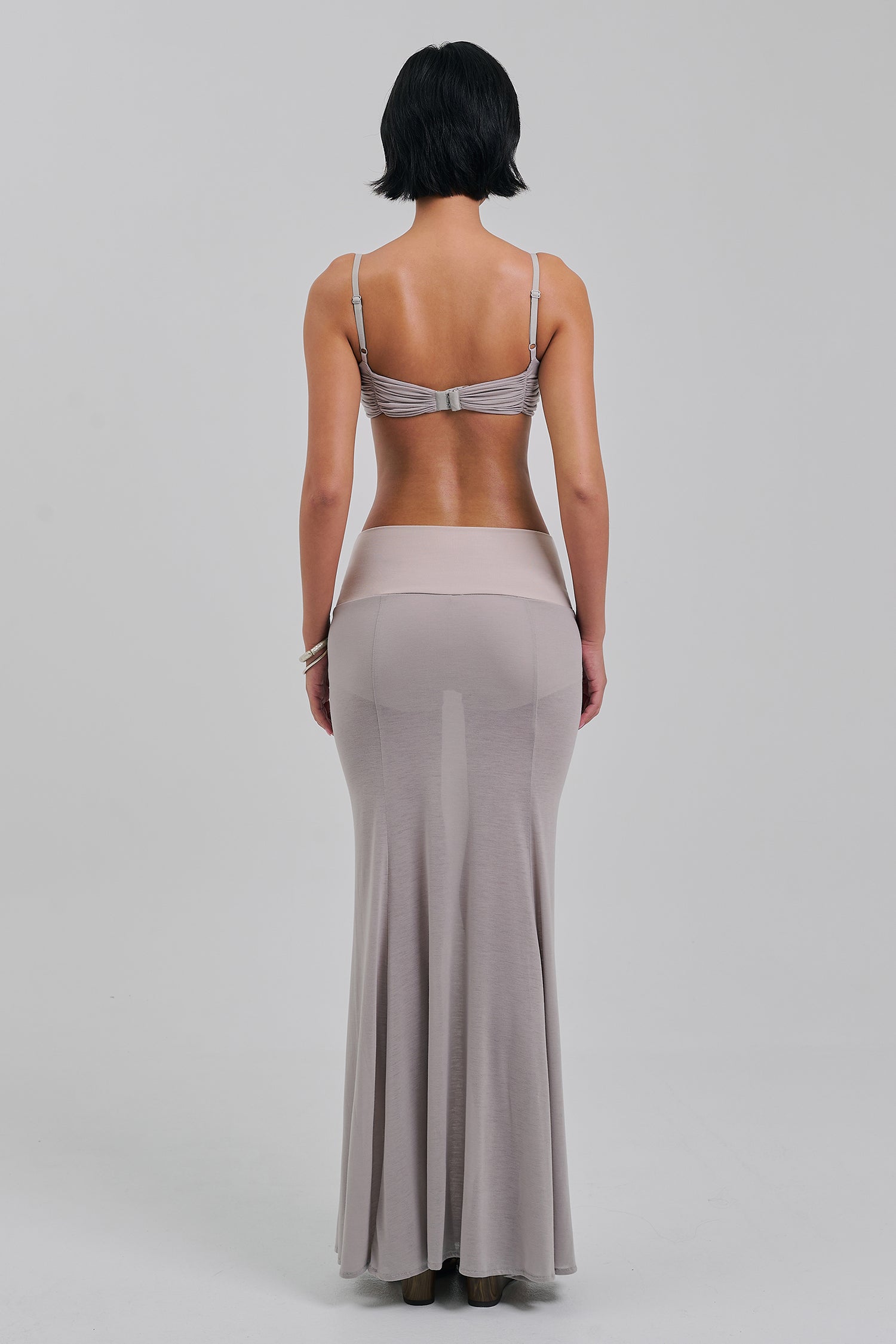 ALTAR MAXI SKIRT PIGEON