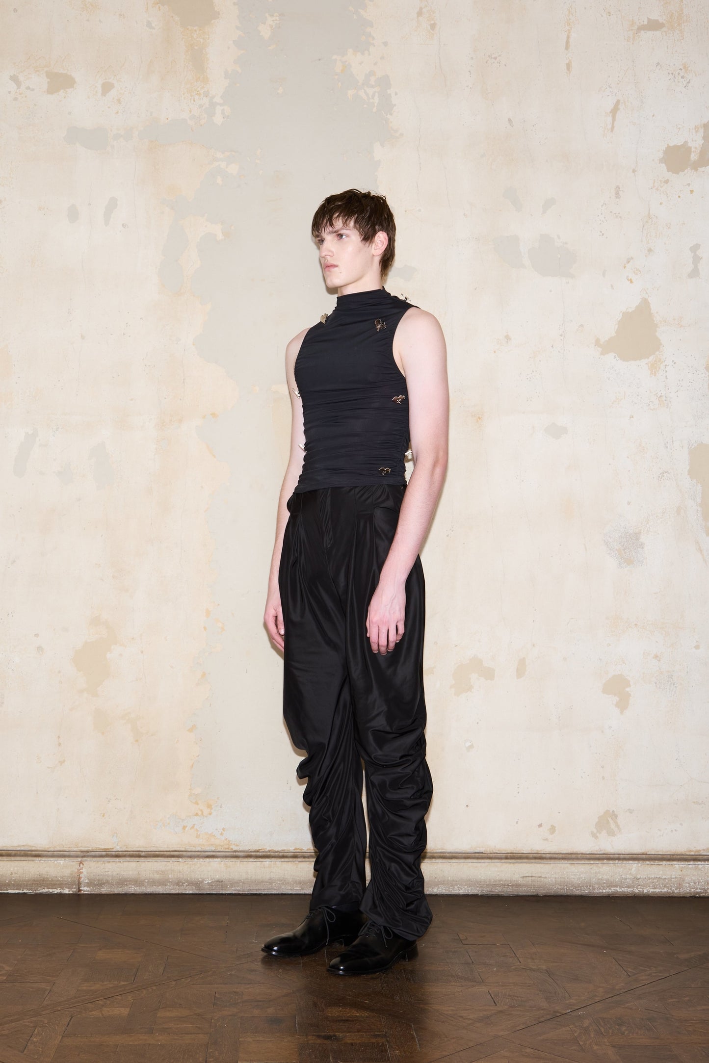 TROXLER TOP BLACK