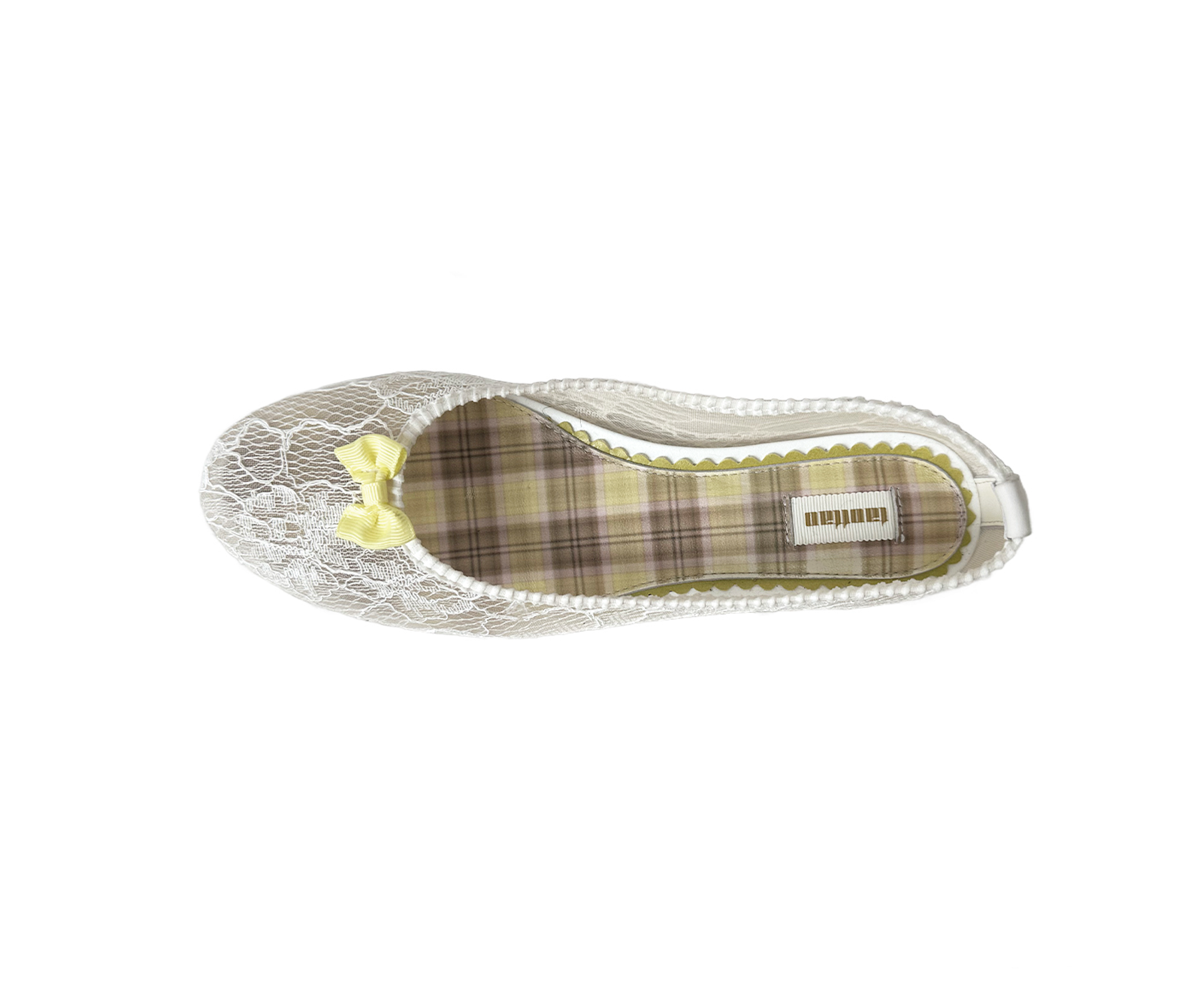 Lace Ballerina Ivory Lemon
