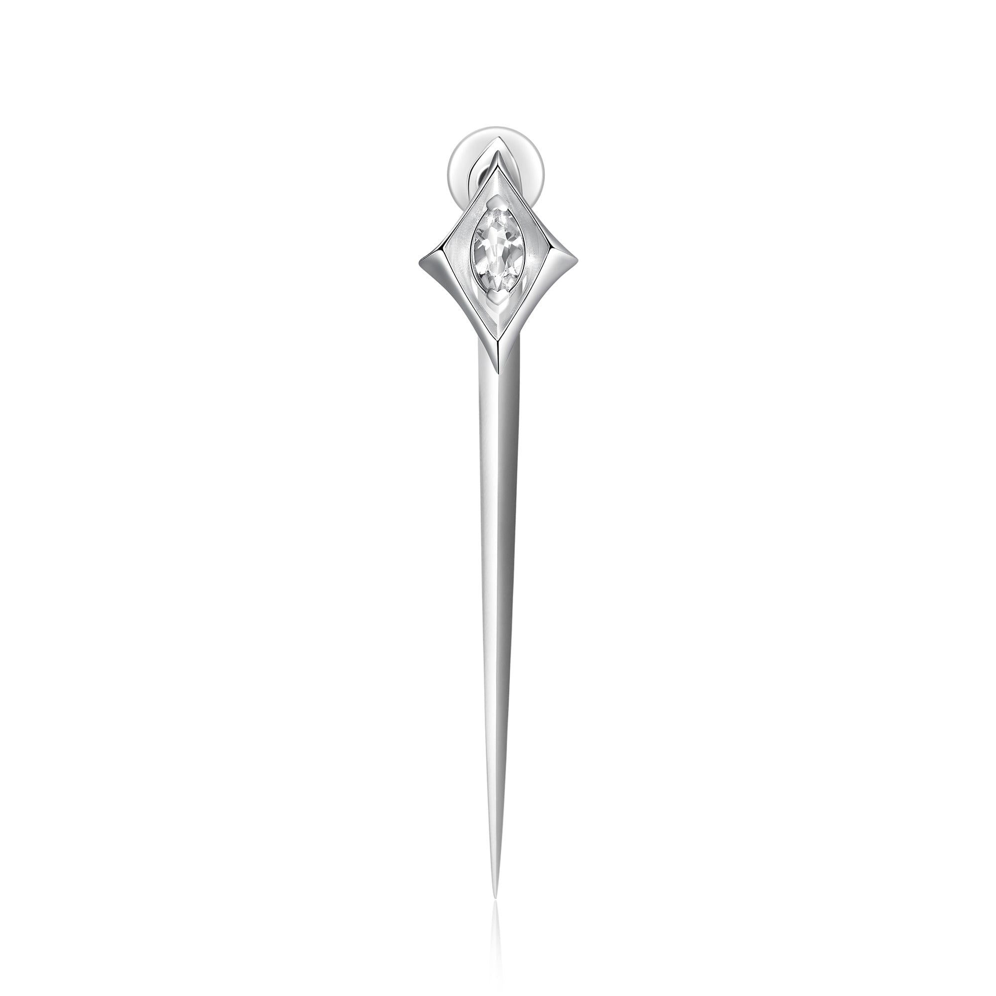 Pierce | Single & Paired Silver Earring
