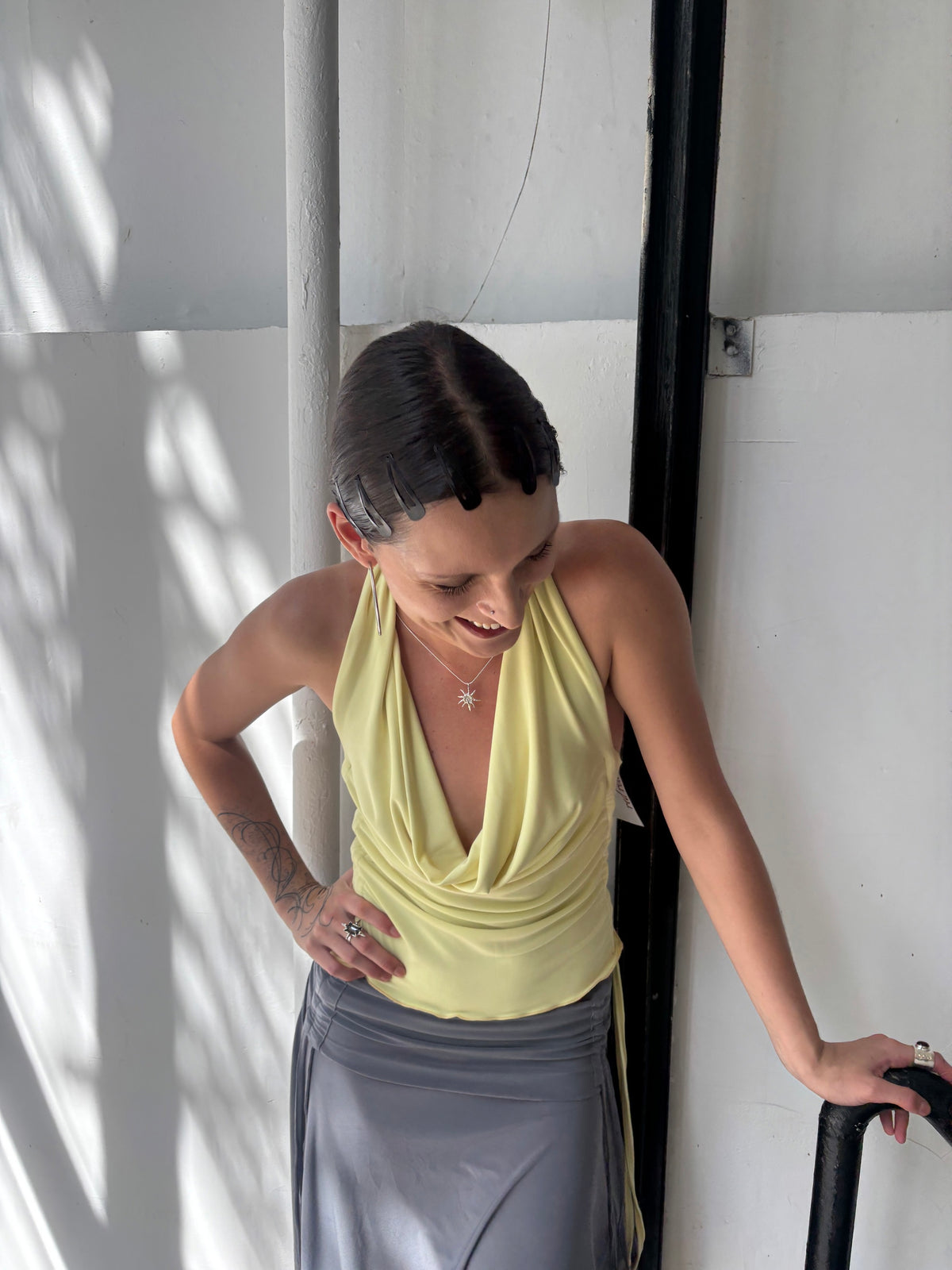 YELLOW MULTIWAY TOP
