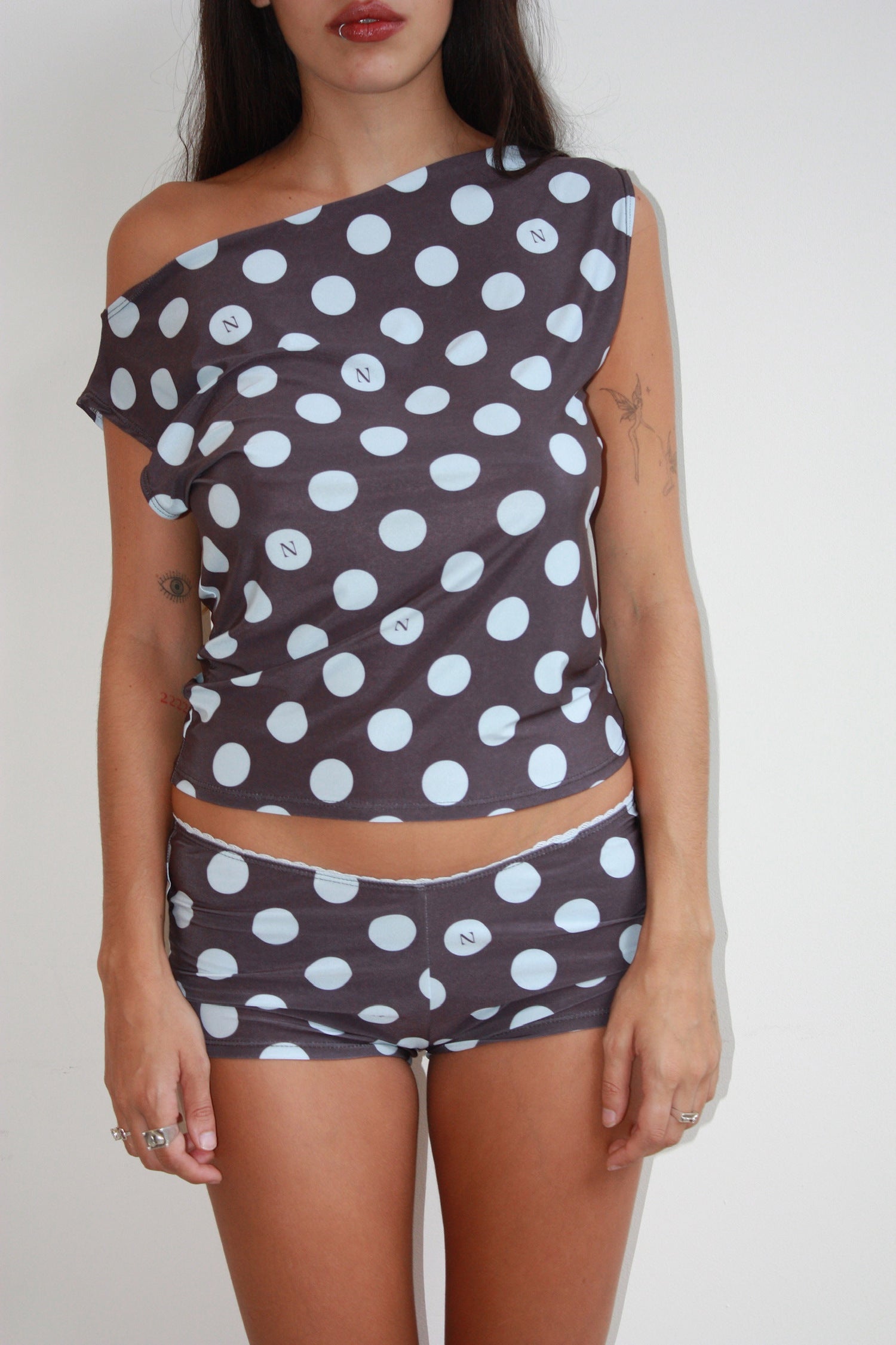 Polka dot short
